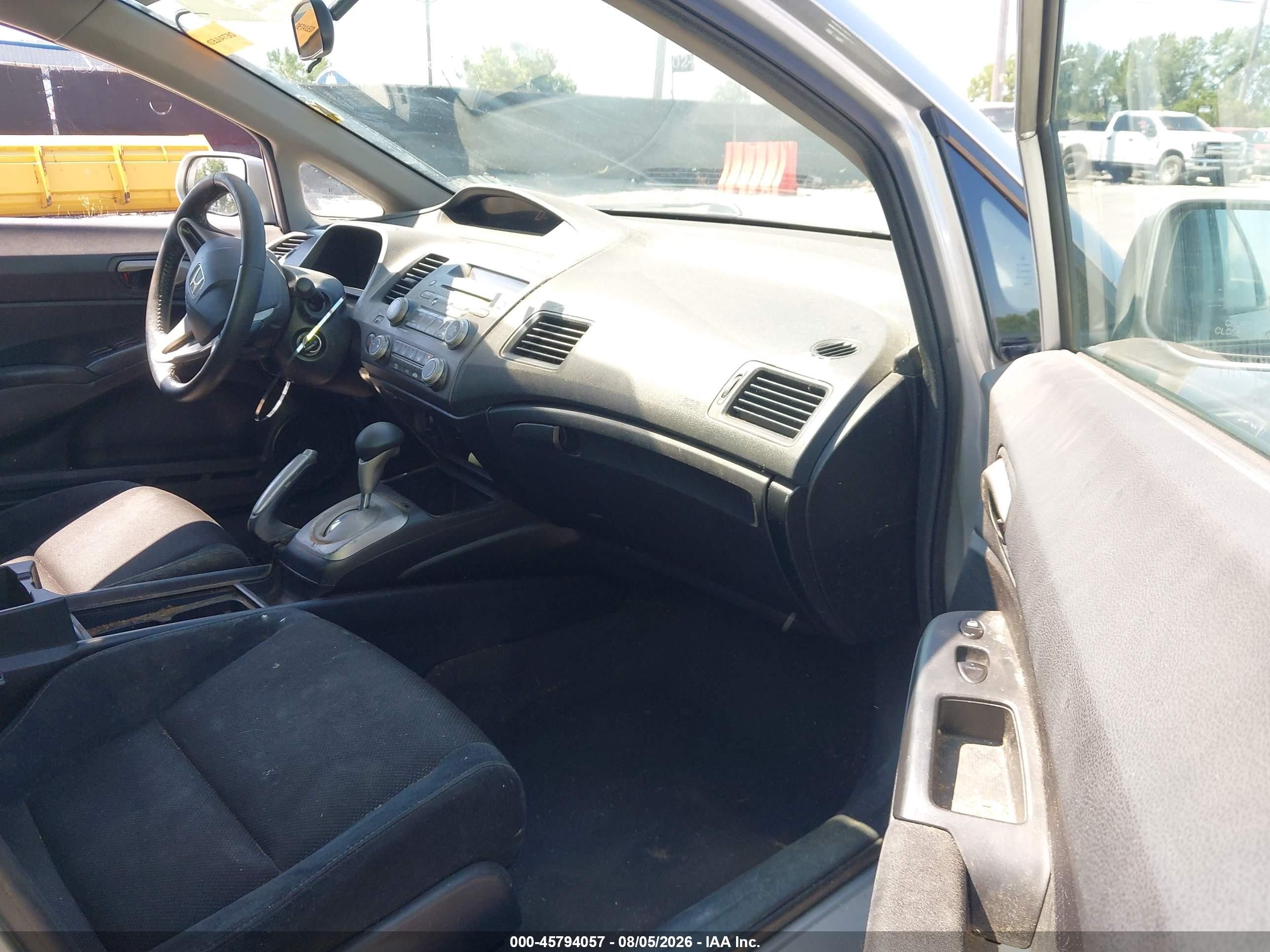 2009 Honda Civic Lx-s Silver vin: 2HGFA16629H339345