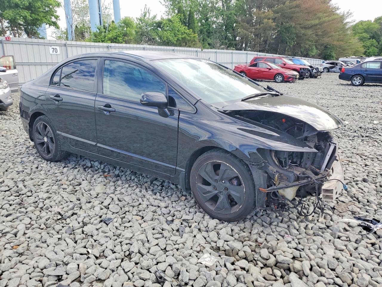 2009 Honda Civic Lx-s Черный vin: 2HGFA16629H346523