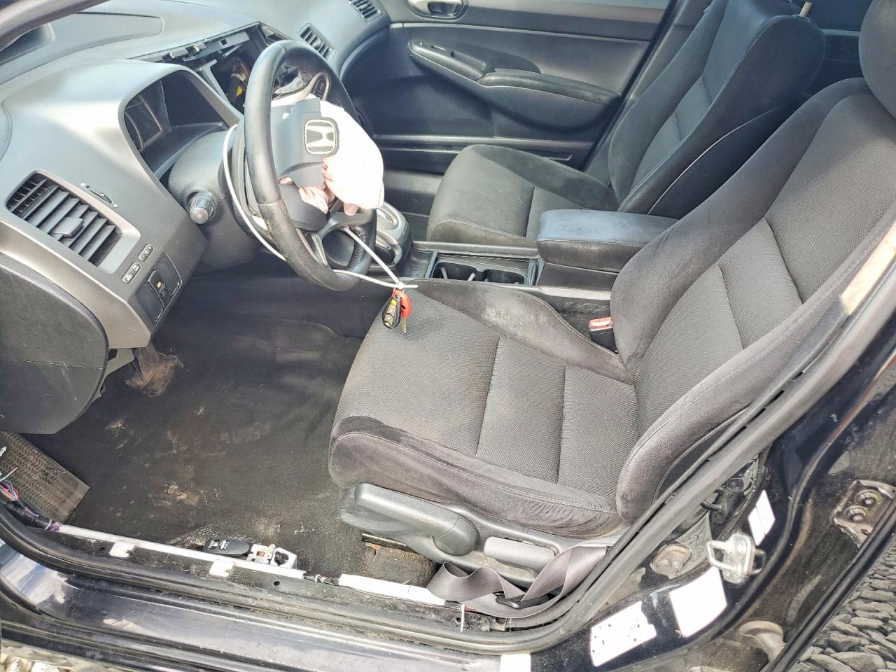 2009 Honda Civic Lx-s Черный vin: 2HGFA16629H346523