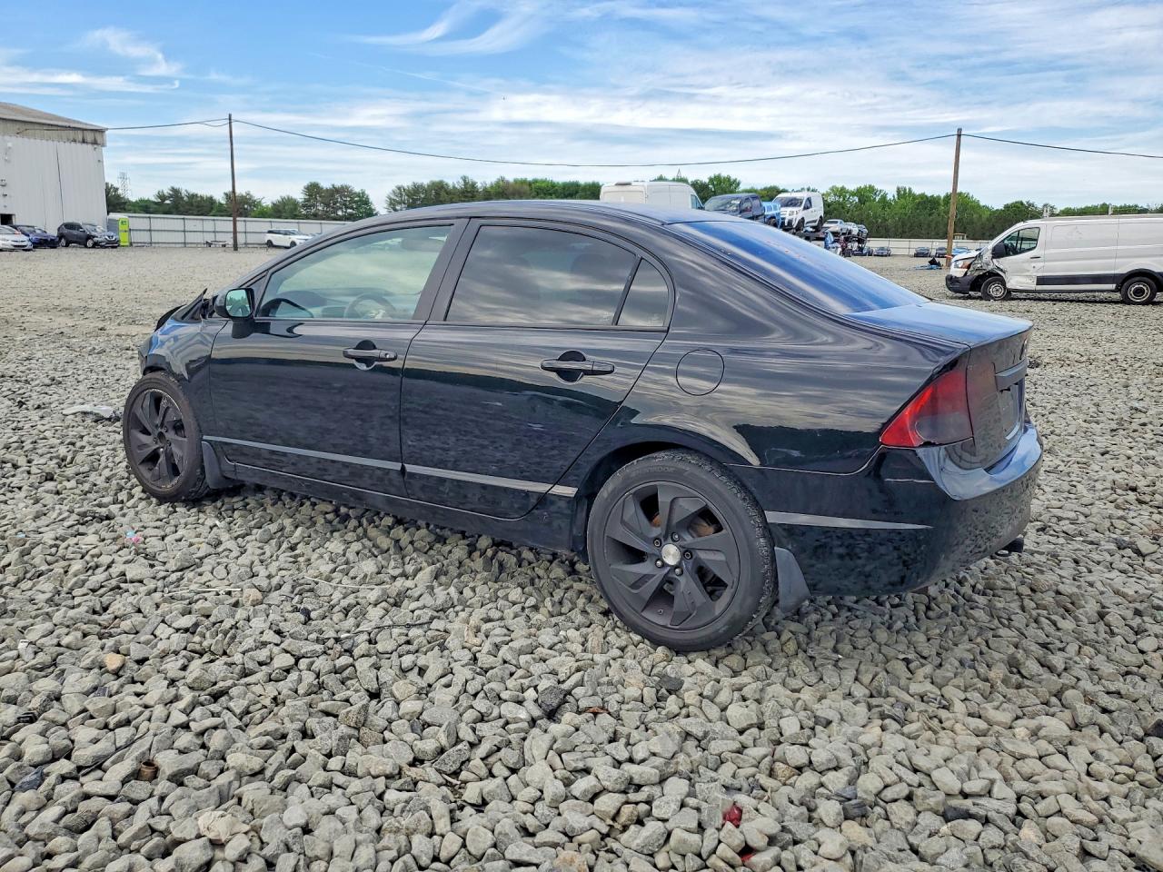 2009 Honda Civic Lx-s Черный vin: 2HGFA16629H346523