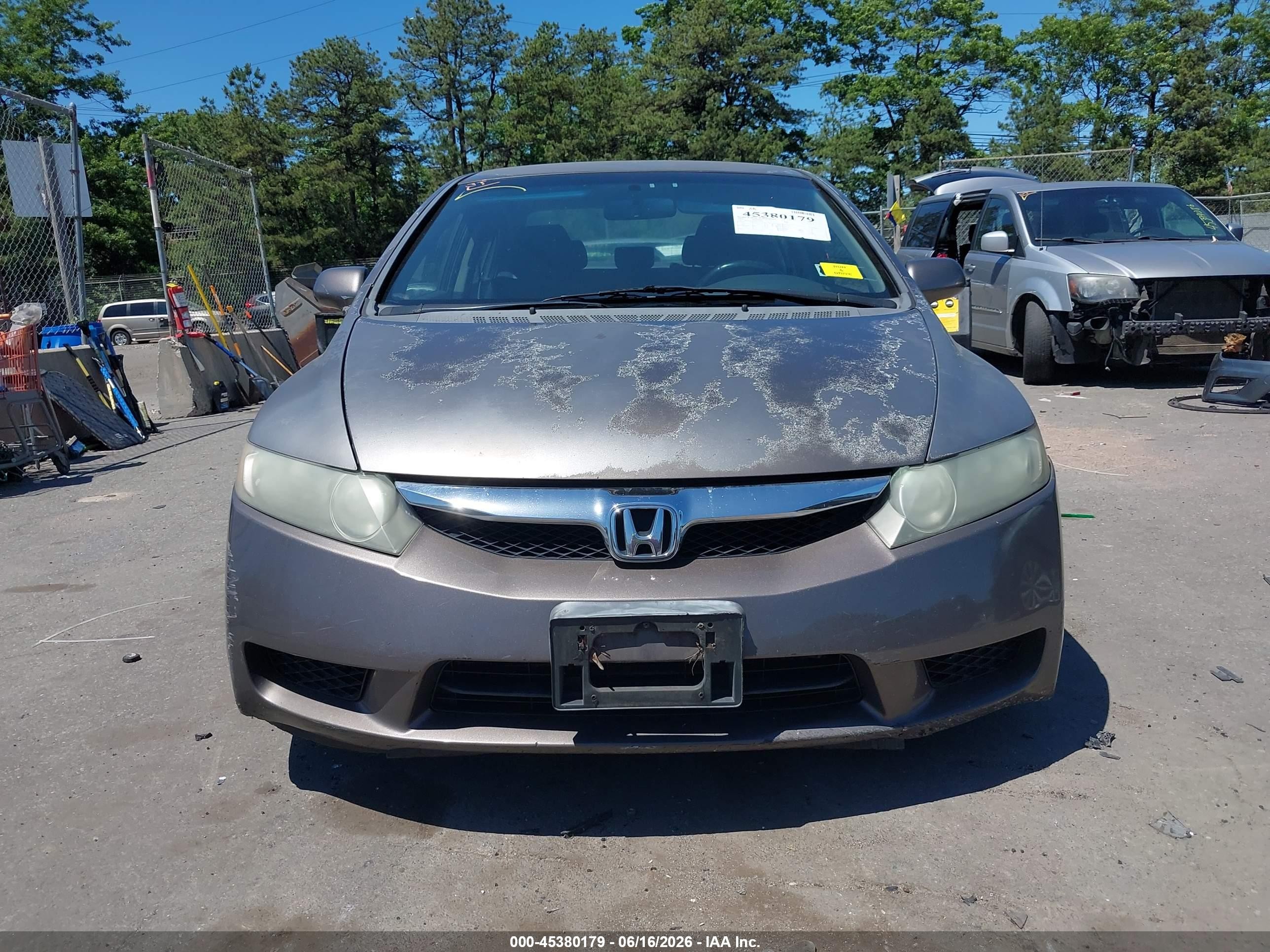 2009 Honda Civic Lx-s Gray vin: 2HGFA16629H511051
