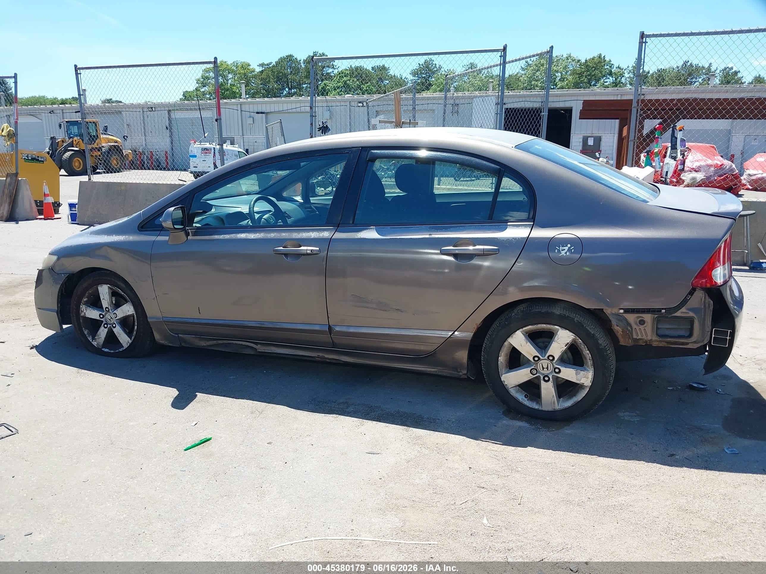 2009 Honda Civic Lx-s Gray vin: 2HGFA16629H511051
