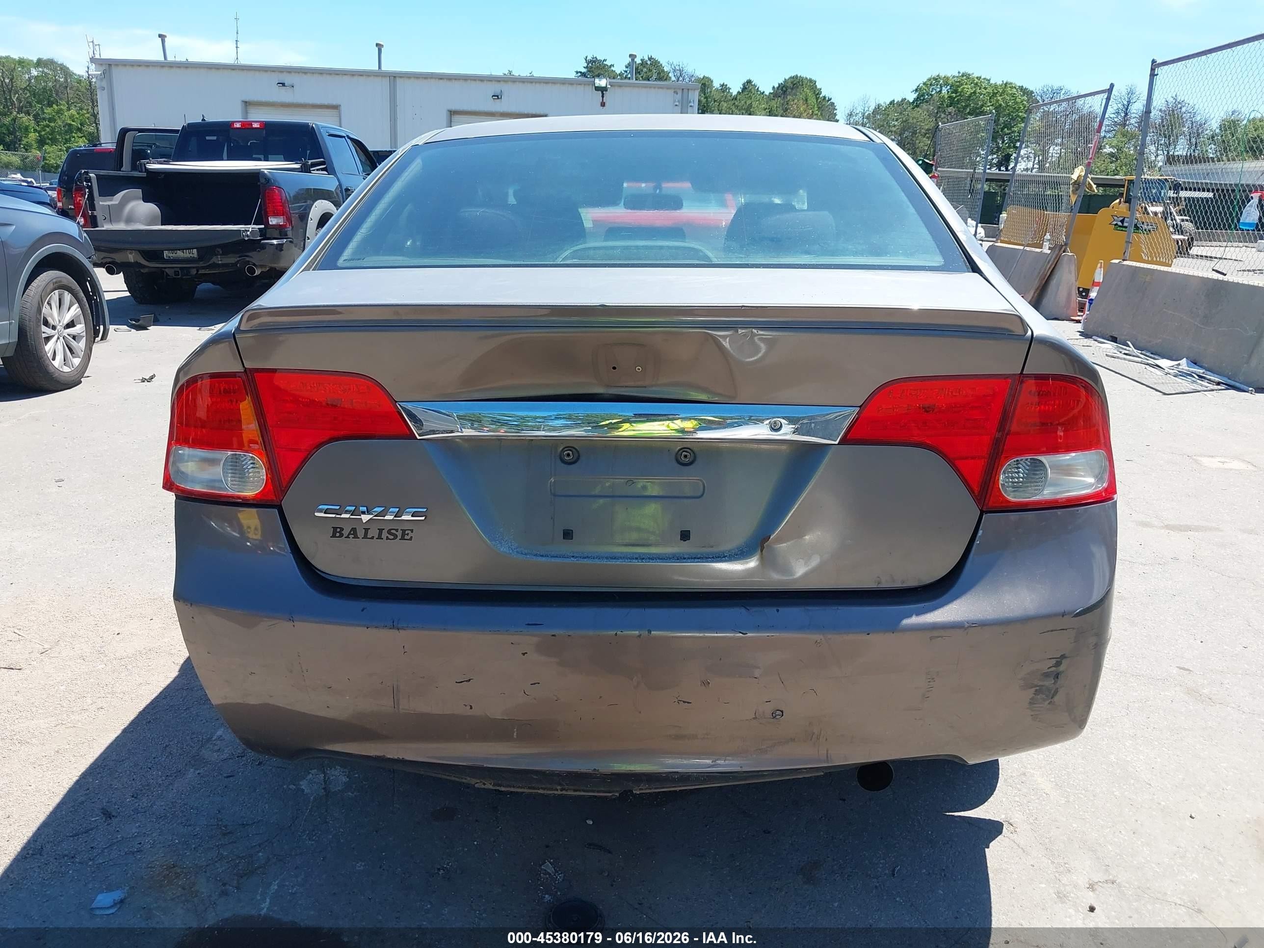 2009 Honda Civic Lx-s Gray vin: 2HGFA16629H511051