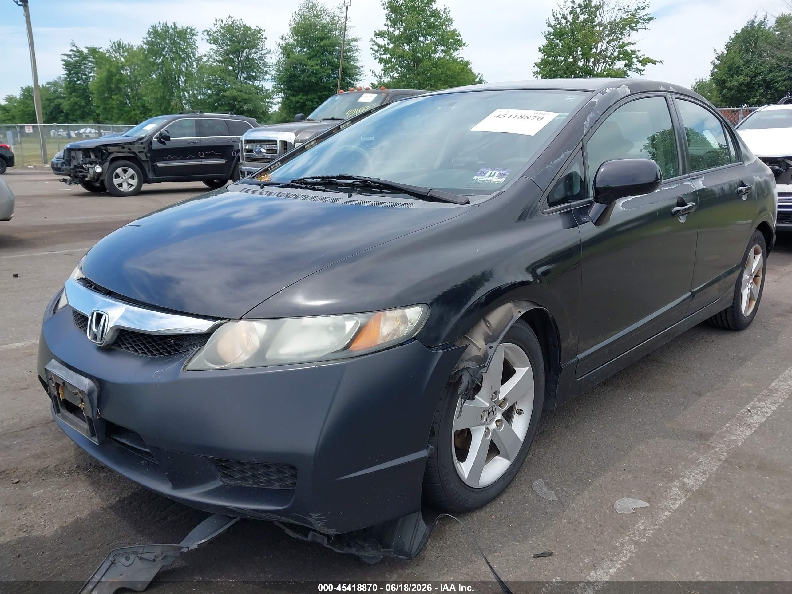 2009 Honda Civic Lx-s Black vin: 2HGFA16629H536189