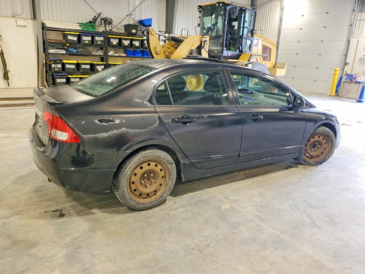 2009 Honda Civic Lx-s Black vin: 2HGFA16639H017538