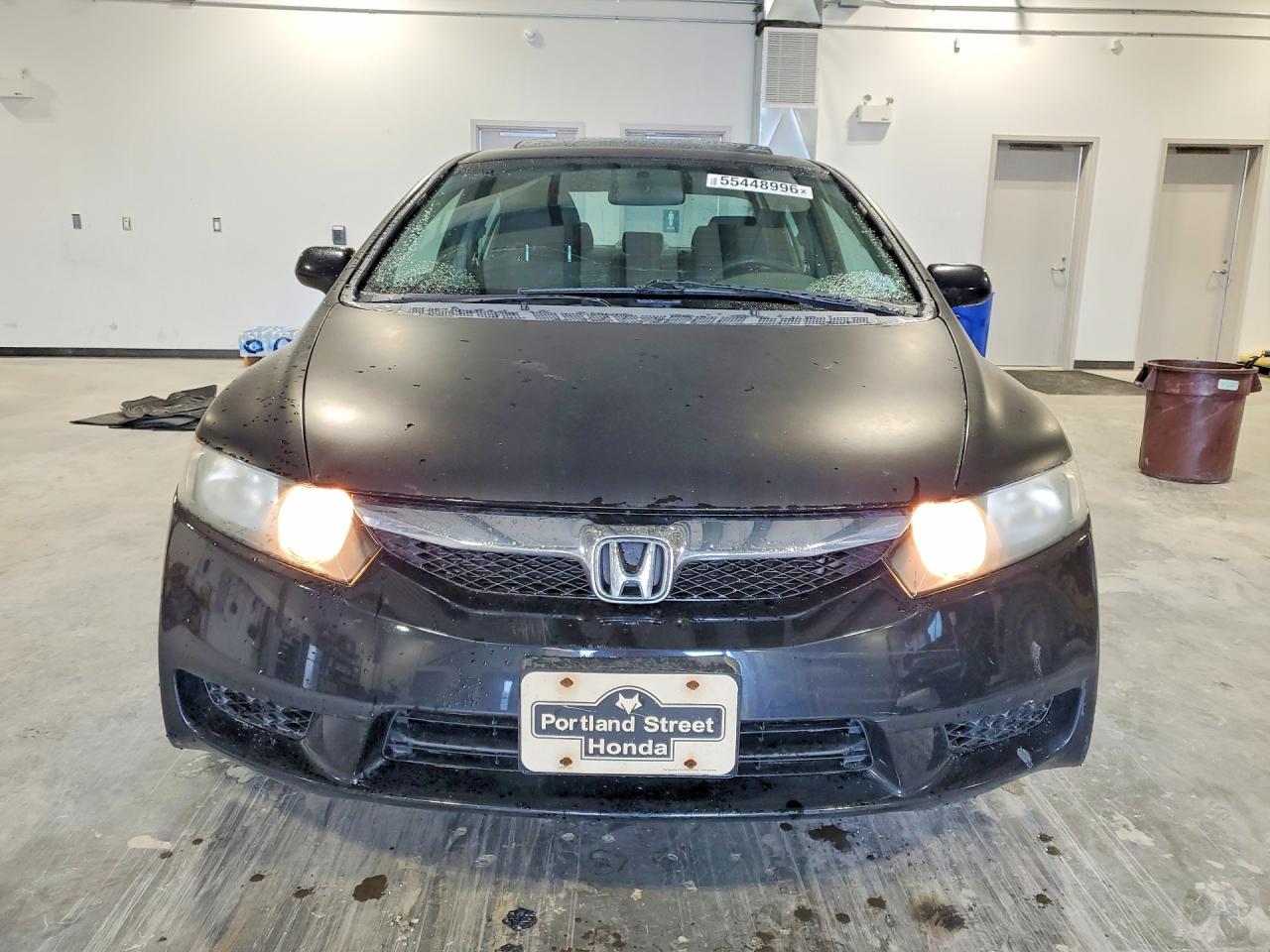 2009 Honda Civic Lx-s Black vin: 2HGFA16639H017538