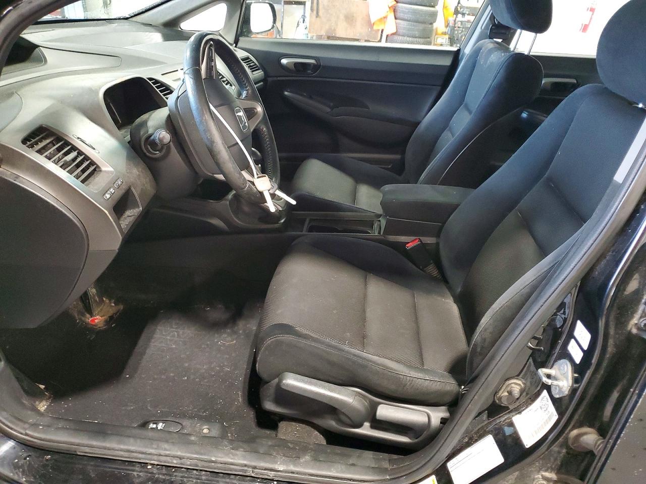 2009 Honda Civic Lx-s Black vin: 2HGFA16639H017538