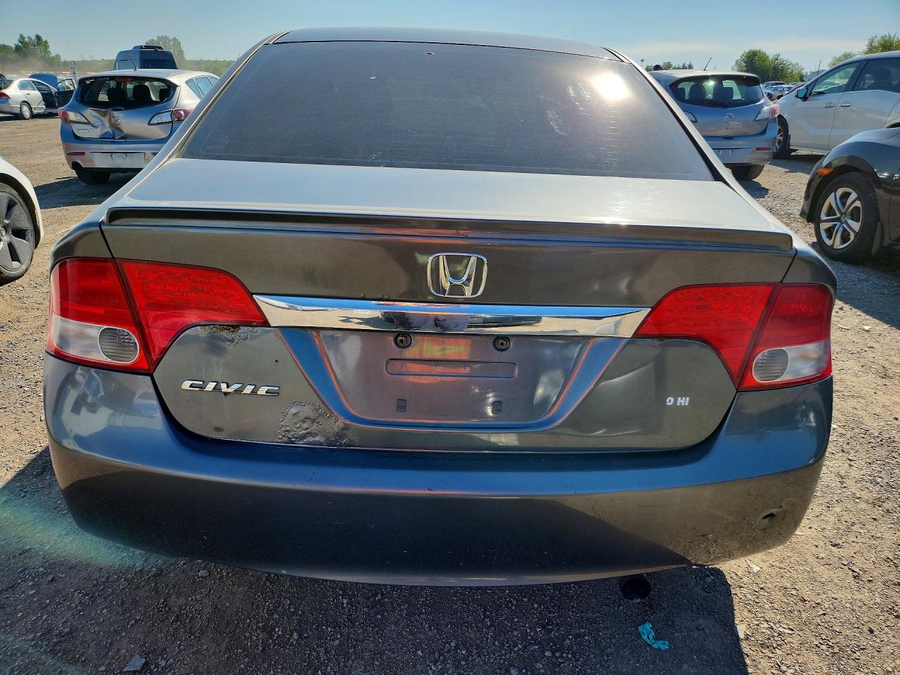 2009 Honda Civic Lx-s Gray vin: 2HGFA16639H034596