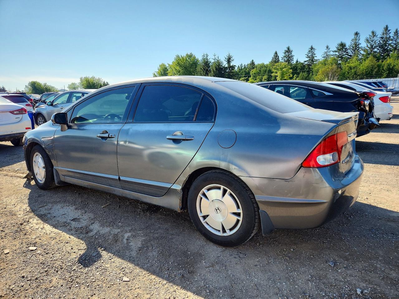 2009 Honda Civic Lx-s Gray vin: 2HGFA16639H034596