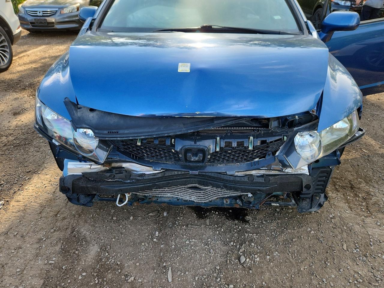 2009 Honda Civic Lx-s Blue vin: 2HGFA16639H110415