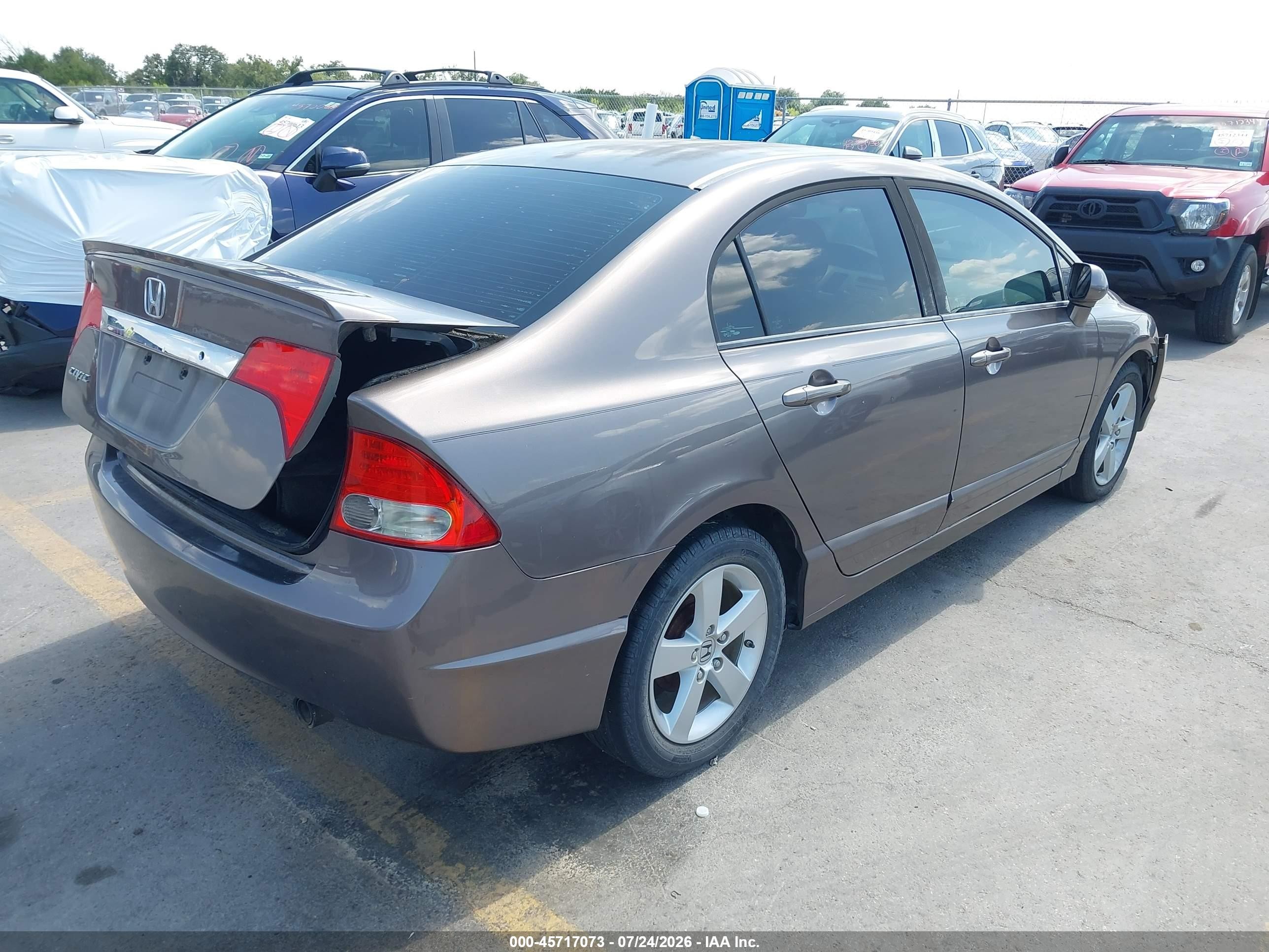 2009 Honda Civic Lx-s Gray vin: 2HGFA16639H511219