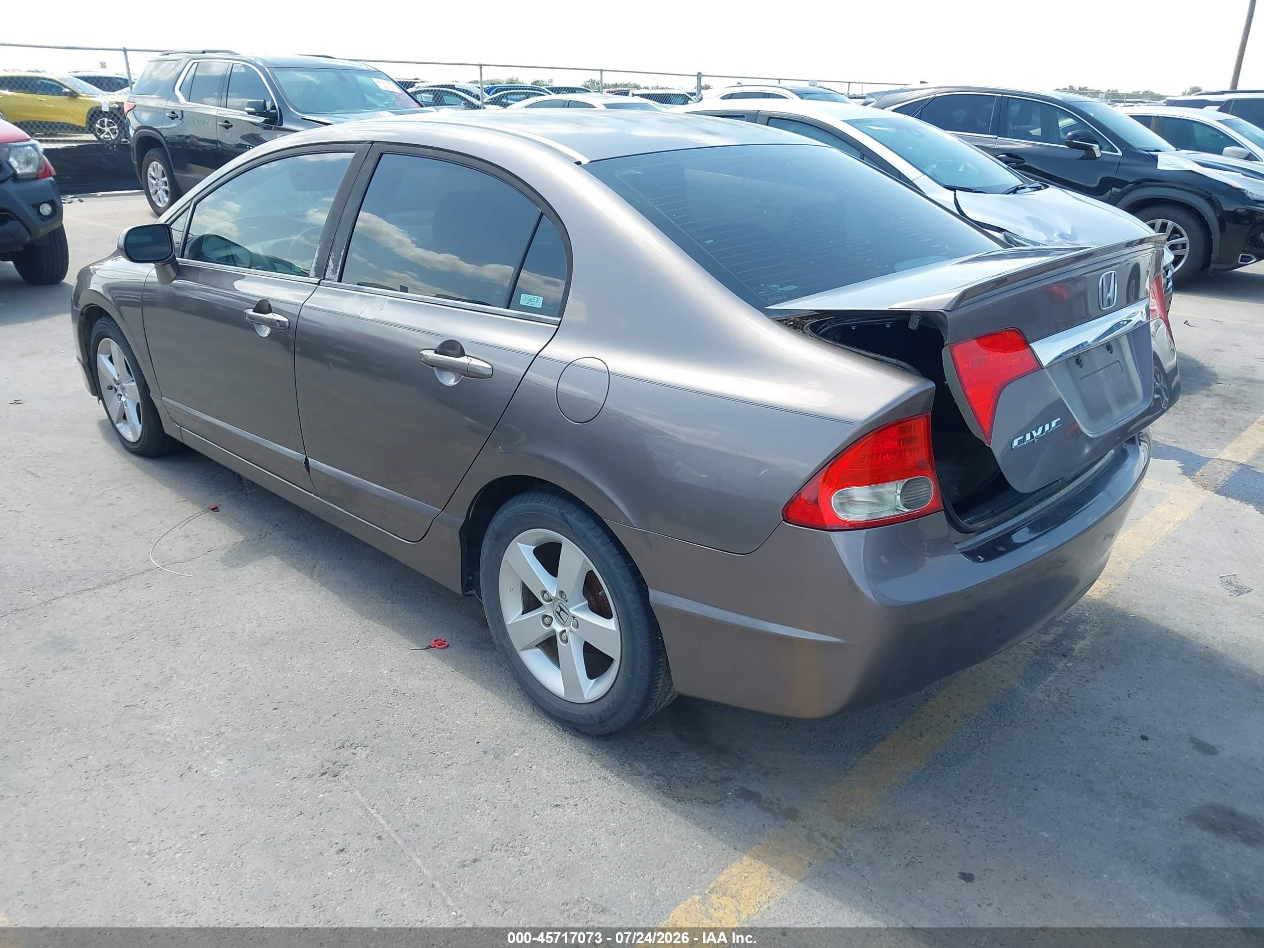 2009 Honda Civic Lx-s Gray vin: 2HGFA16639H511219