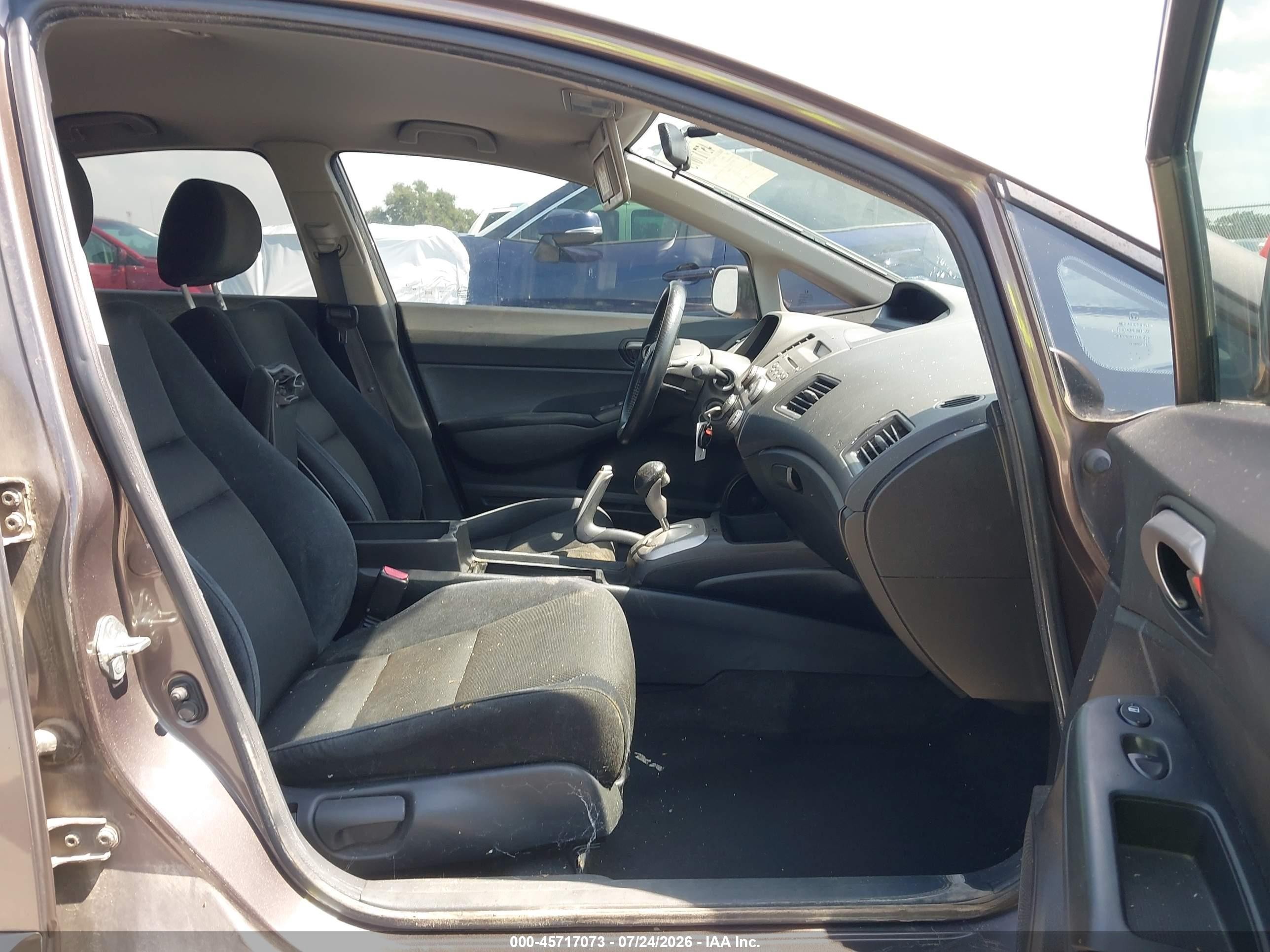 2009 Honda Civic Lx-s Gray vin: 2HGFA16639H511219