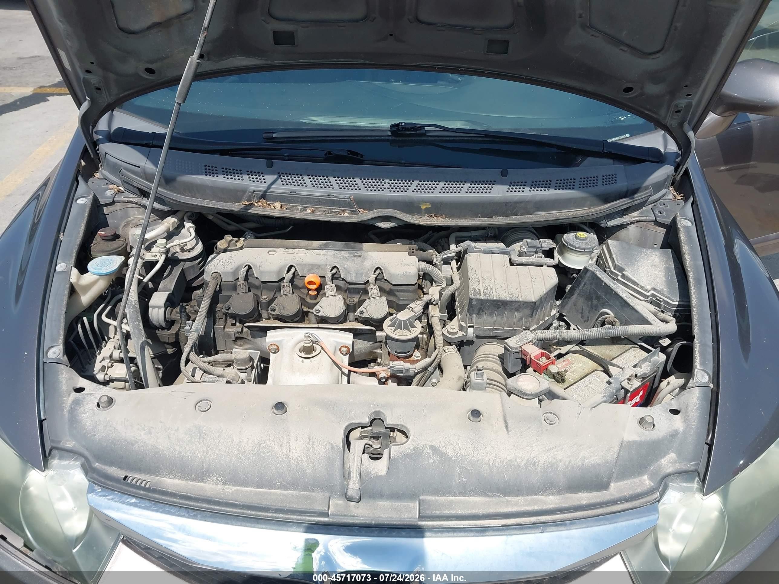 2009 Honda Civic Lx-s Gray vin: 2HGFA16639H511219