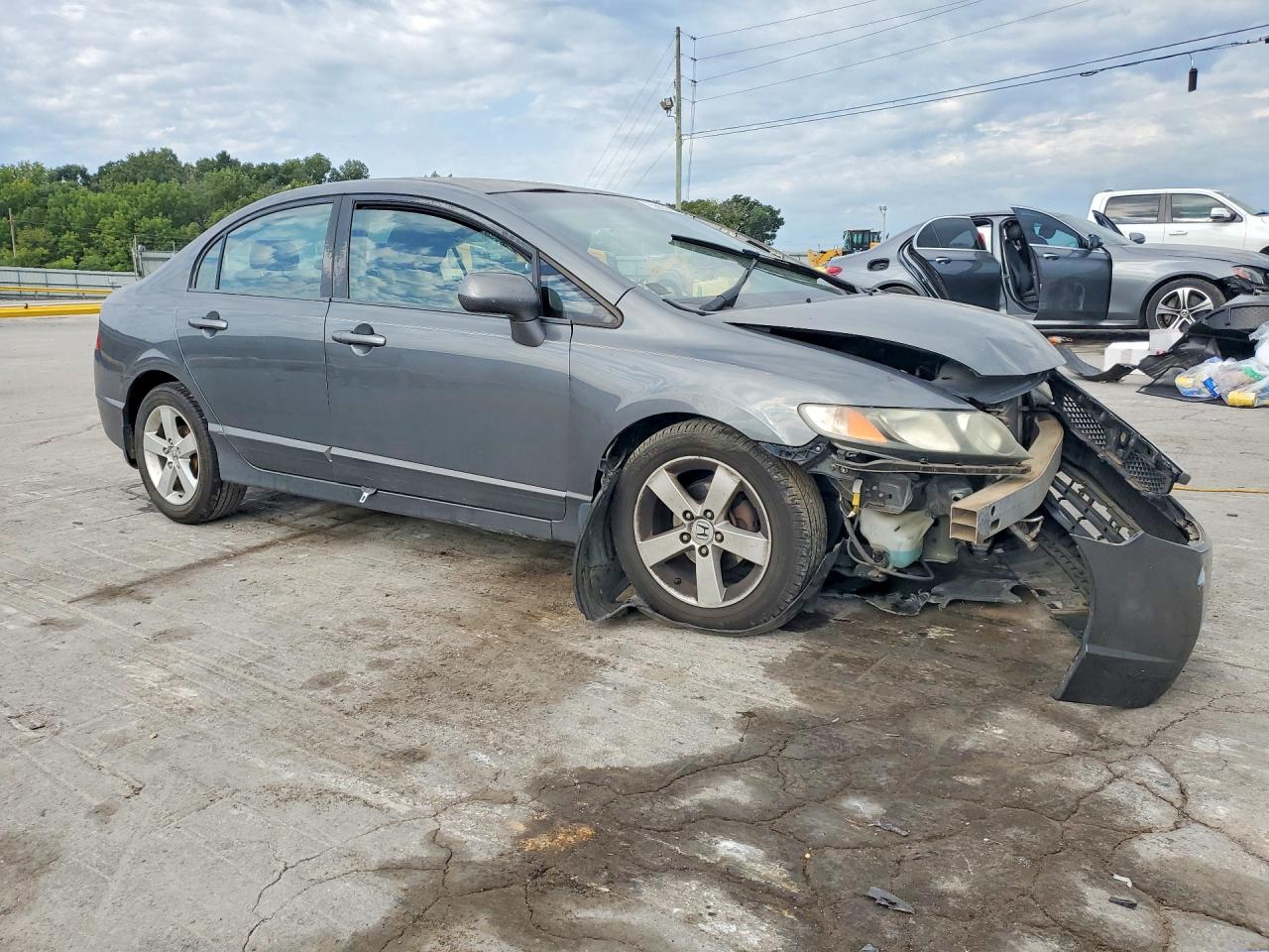 2009 Honda Civic Lx-s Gray vin: 2HGFA16649H312776