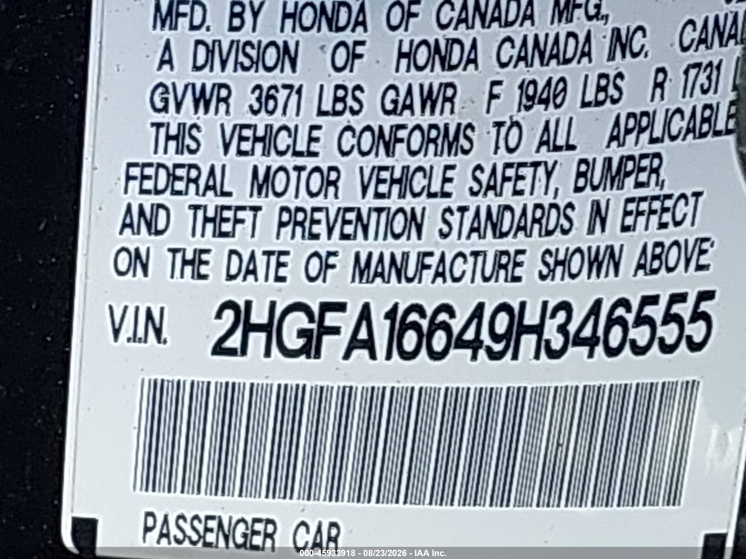 2009 Honda Civic Lx-s Black vin: 2HGFA16649H346555