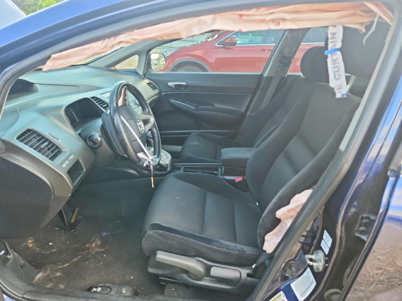 2009 Honda Civic Lx-s Blue vin: 2HGFA16649H515313