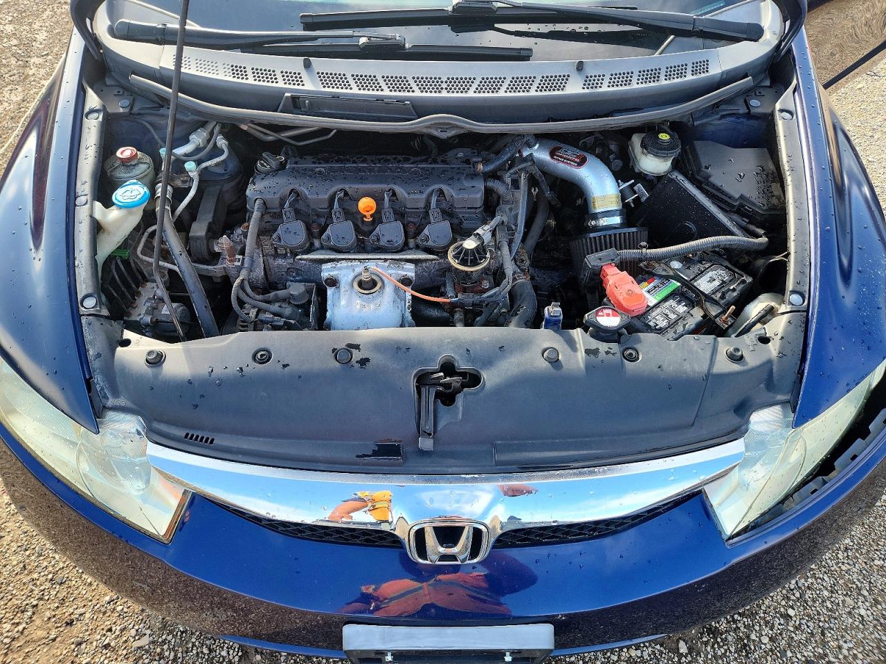 2009 Honda Civic Lx-s Blue vin: 2HGFA16649H515313