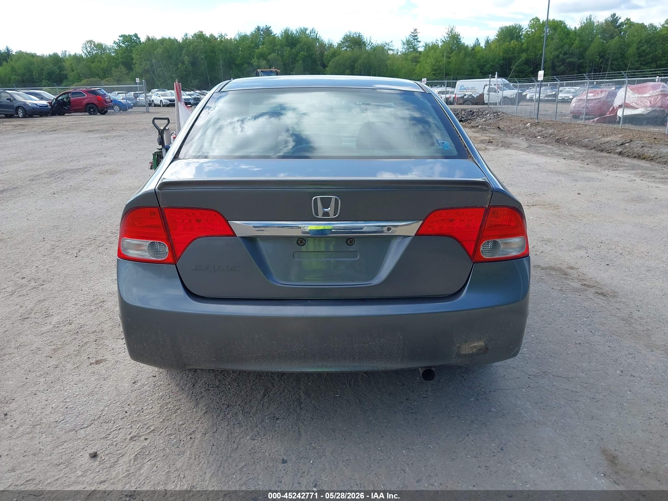 2009 Honda Civic Lx-s Gray vin: 2HGFA16659H320529