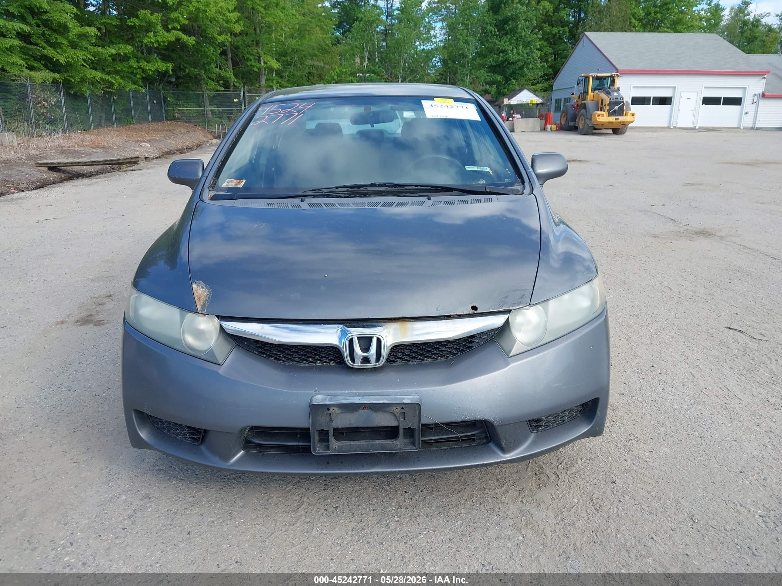 2009 Honda Civic Lx-s Gray vin: 2HGFA16659H320529