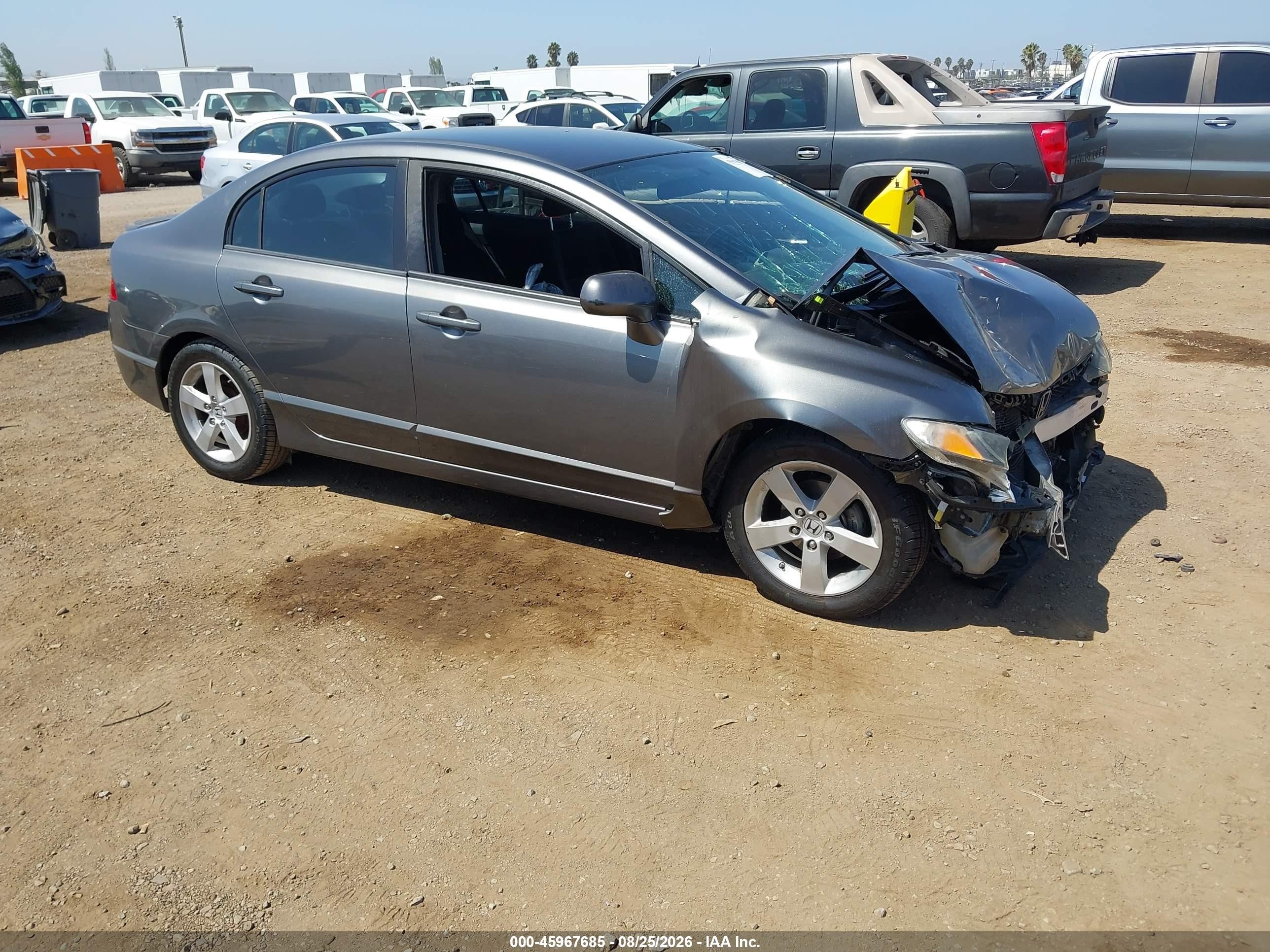 2009 Honda Civic Lx-s Gray vin: 2HGFA16669H333578