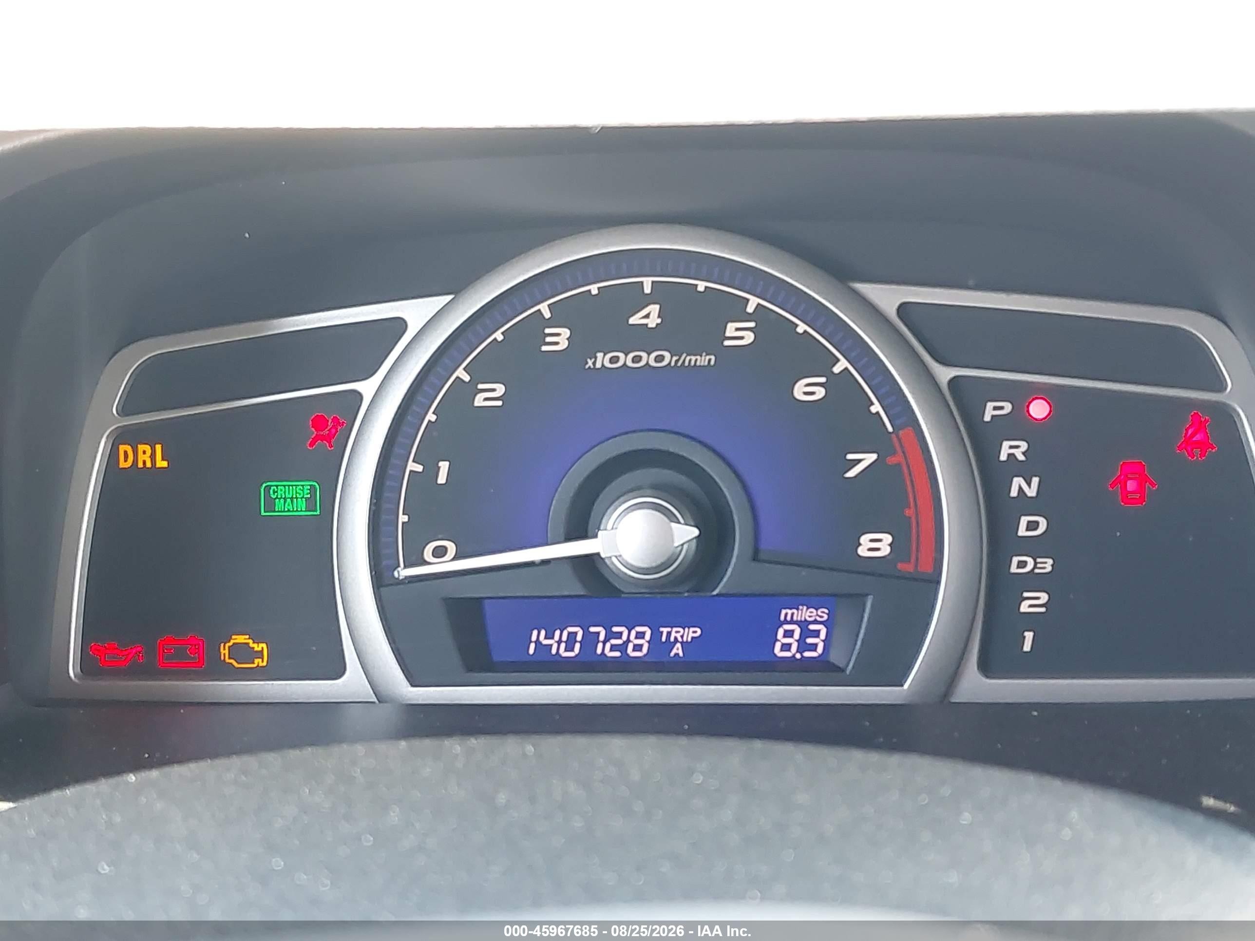2009 Honda Civic Lx-s Gray vin: 2HGFA16669H333578