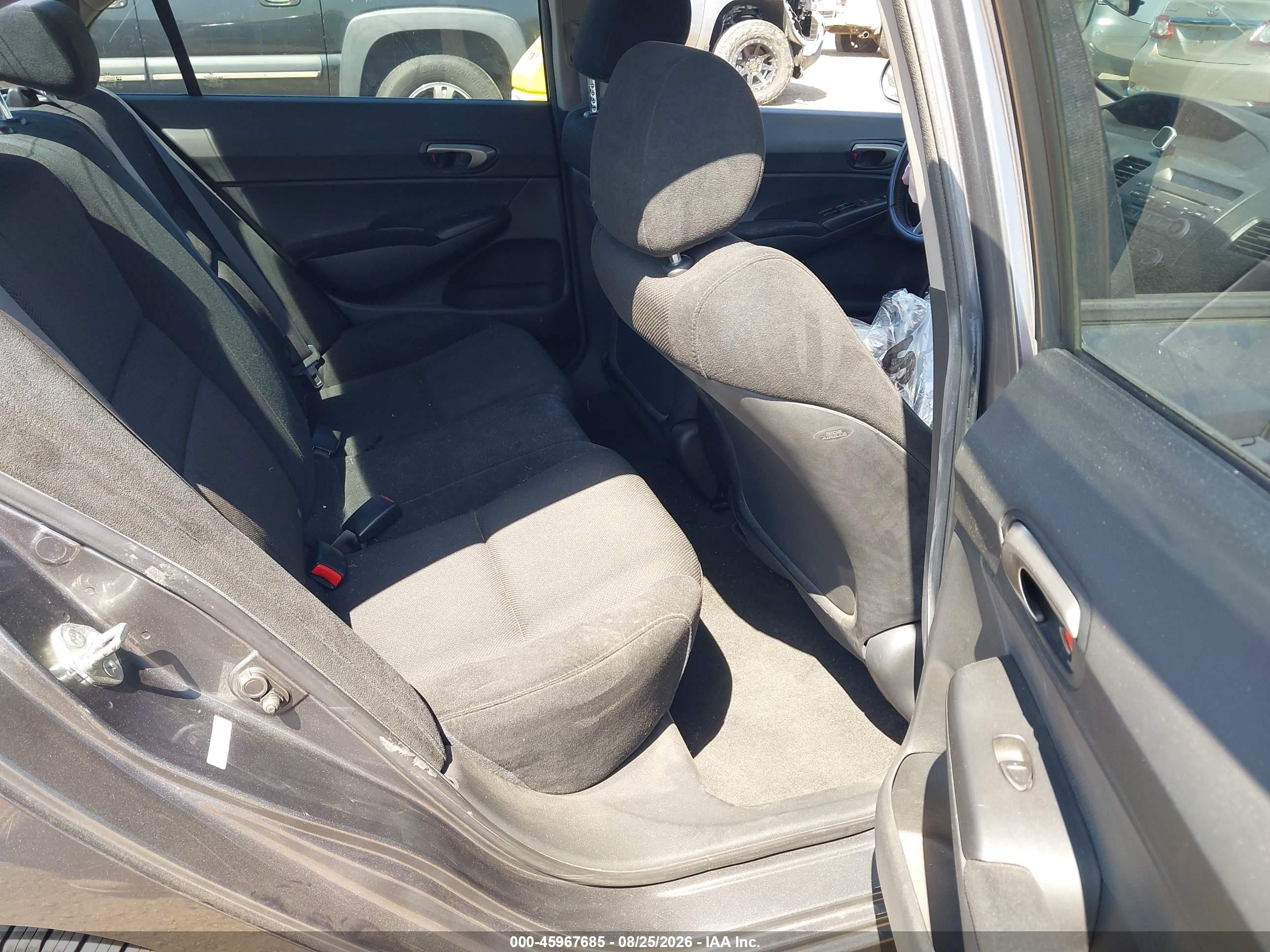 2009 Honda Civic Lx-s Gray vin: 2HGFA16669H333578