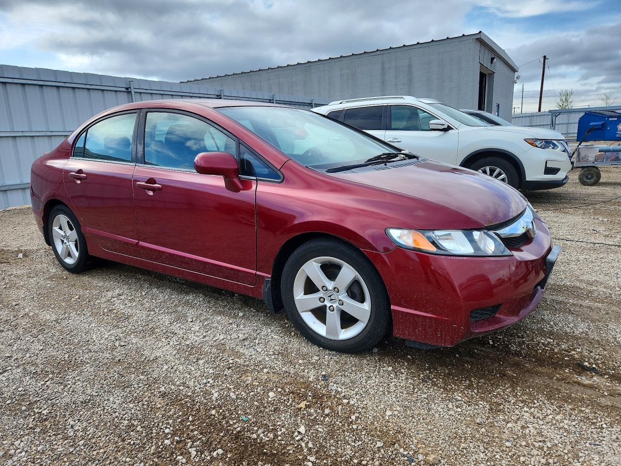 2009 Honda Civic Lx-s Burgundy vin: 2HGFA16669H336612