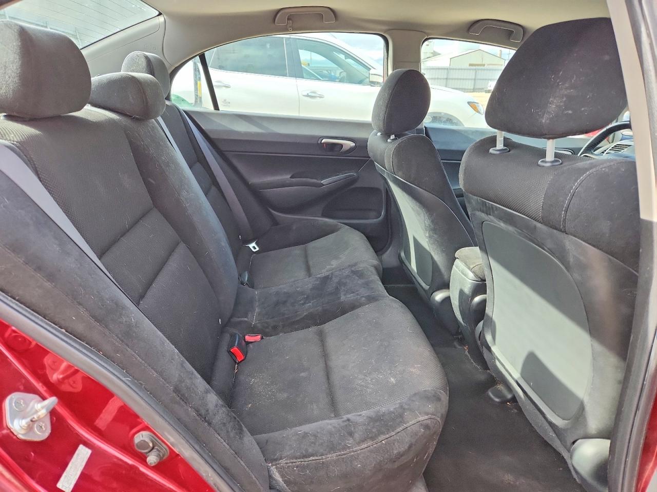 2009 Honda Civic Lx-s Burgundy vin: 2HGFA16669H336612