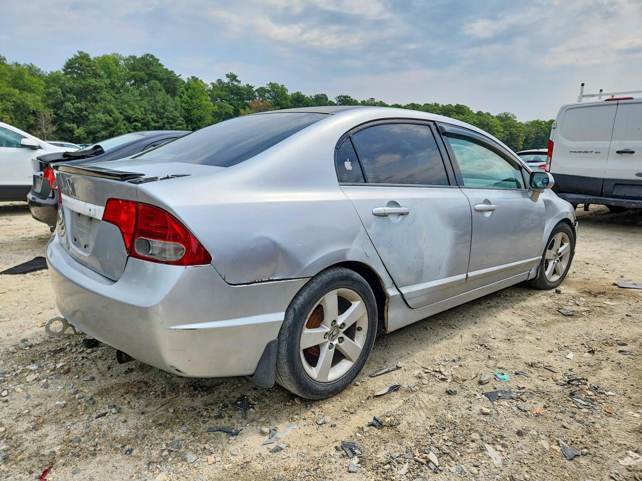 2009 Honda Civic Lx-s Silver vin: 2HGFA16669H339316