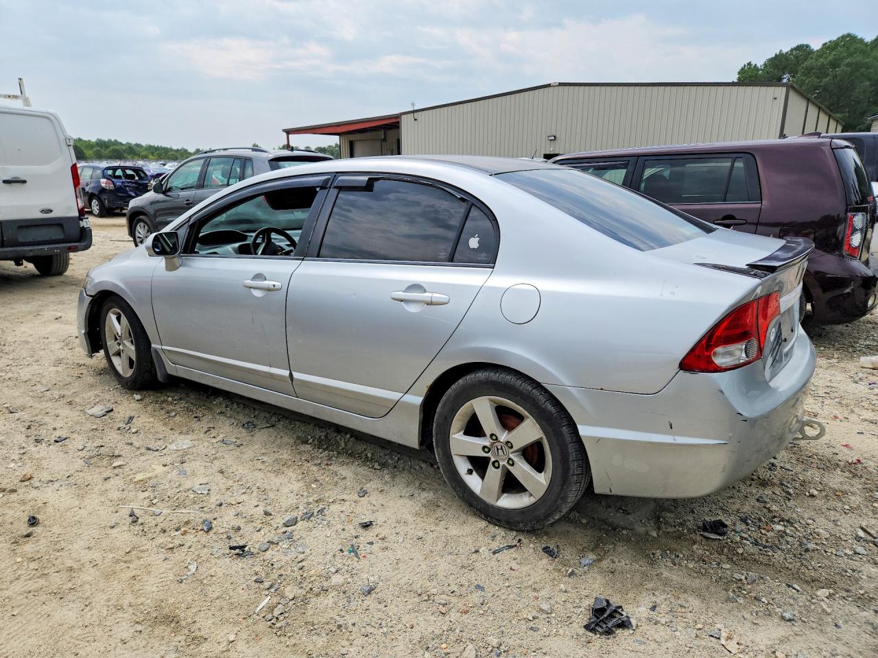 2009 Honda Civic Lx-s Silver vin: 2HGFA16669H339316