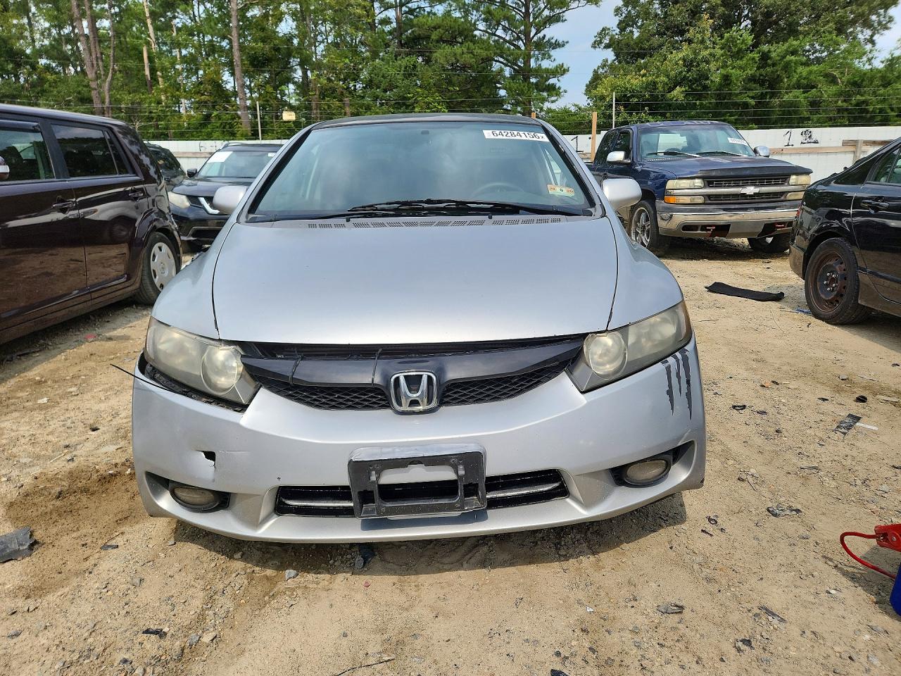 2009 Honda Civic Lx-s Silver vin: 2HGFA16669H339316