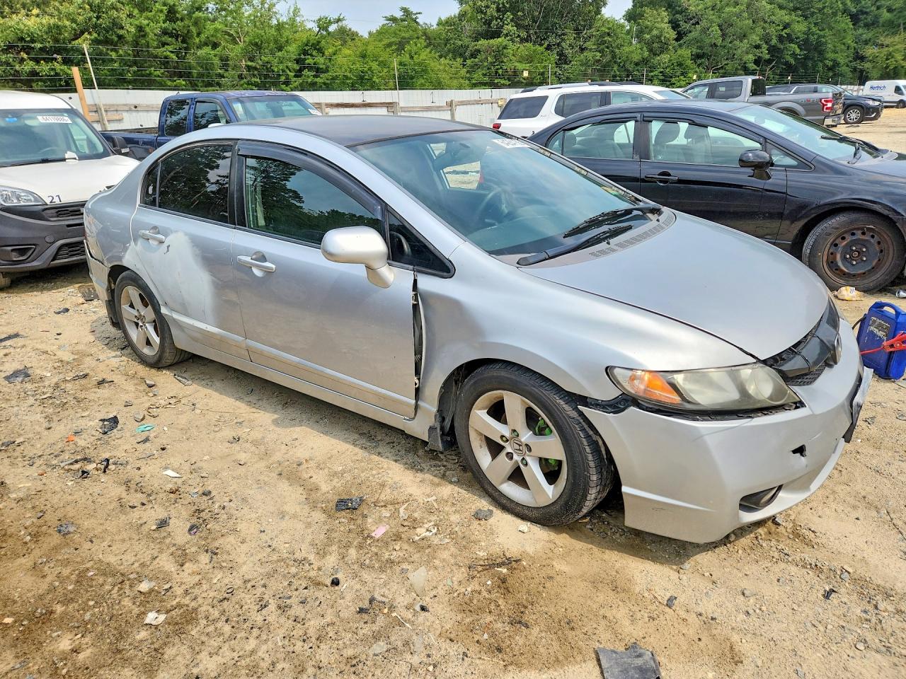 2009 Honda Civic Lx-s Silver vin: 2HGFA16669H339316