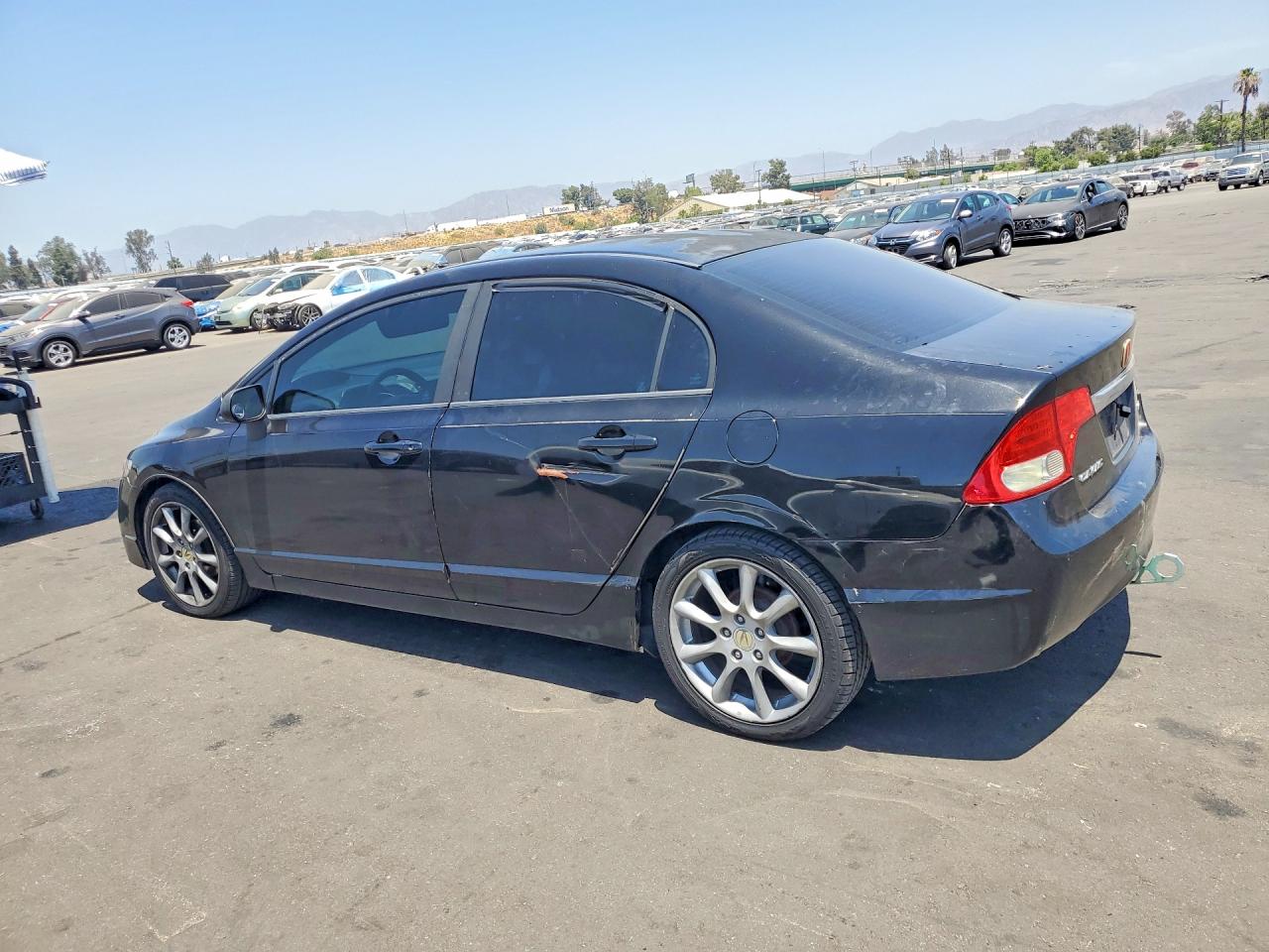 2009 Honda Civic Lx-s Black vin: 2HGFA16669H346590