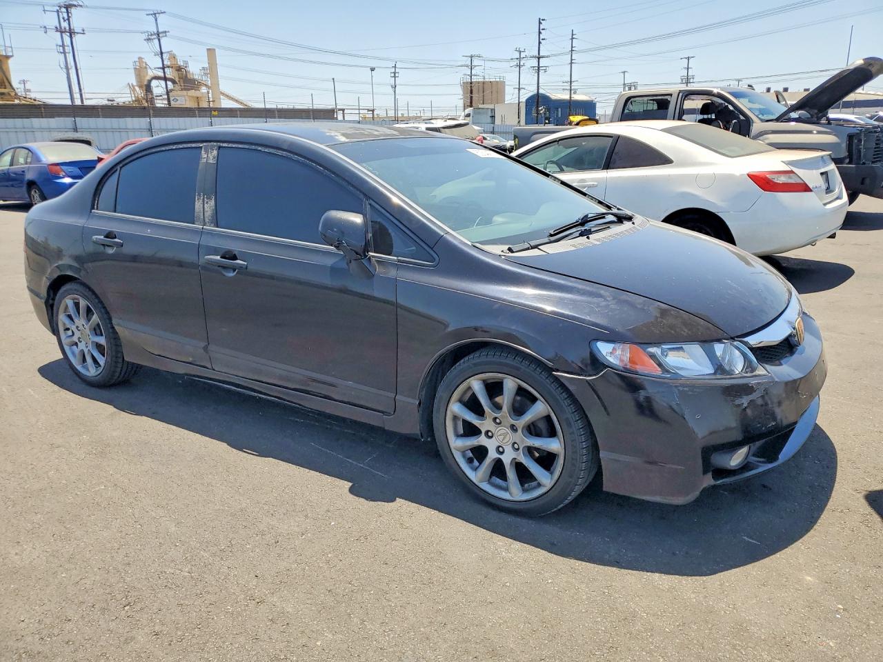 2009 Honda Civic Lx-s Black vin: 2HGFA16669H346590
