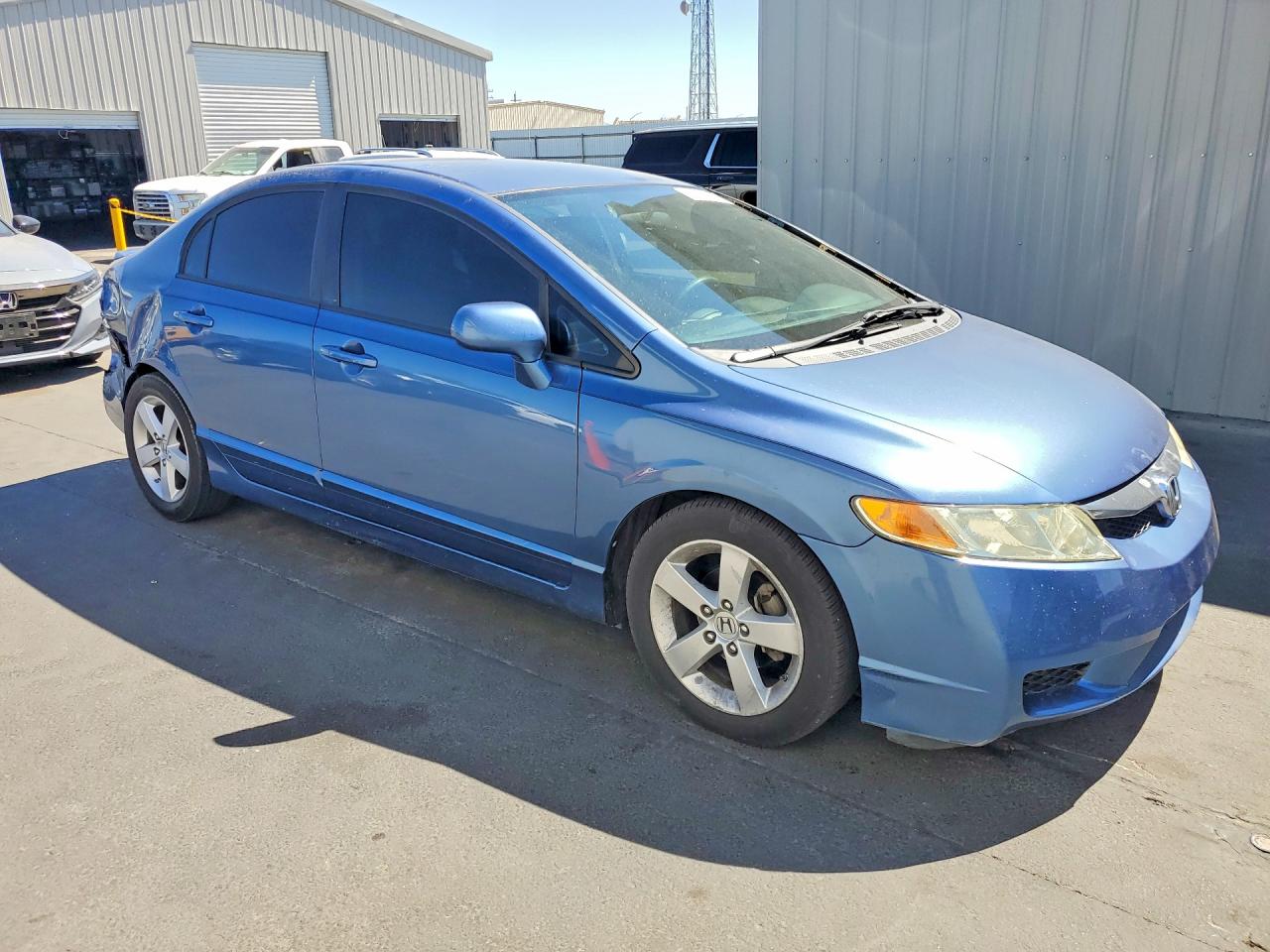 2009 Honda Civic Lx-s Blue vin: 2HGFA16669H530153