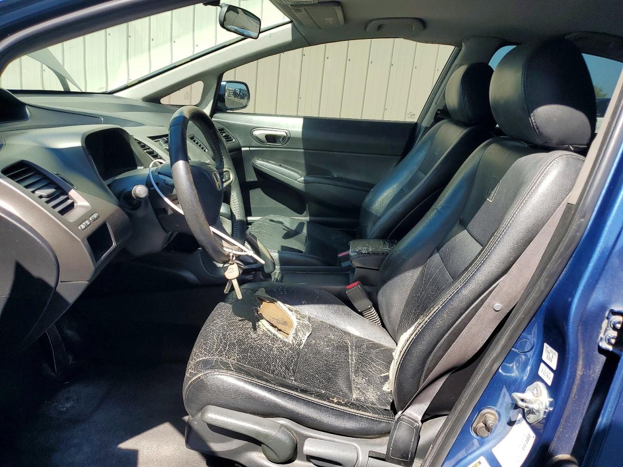 2009 Honda Civic Lx-s Blue vin: 2HGFA16669H530153