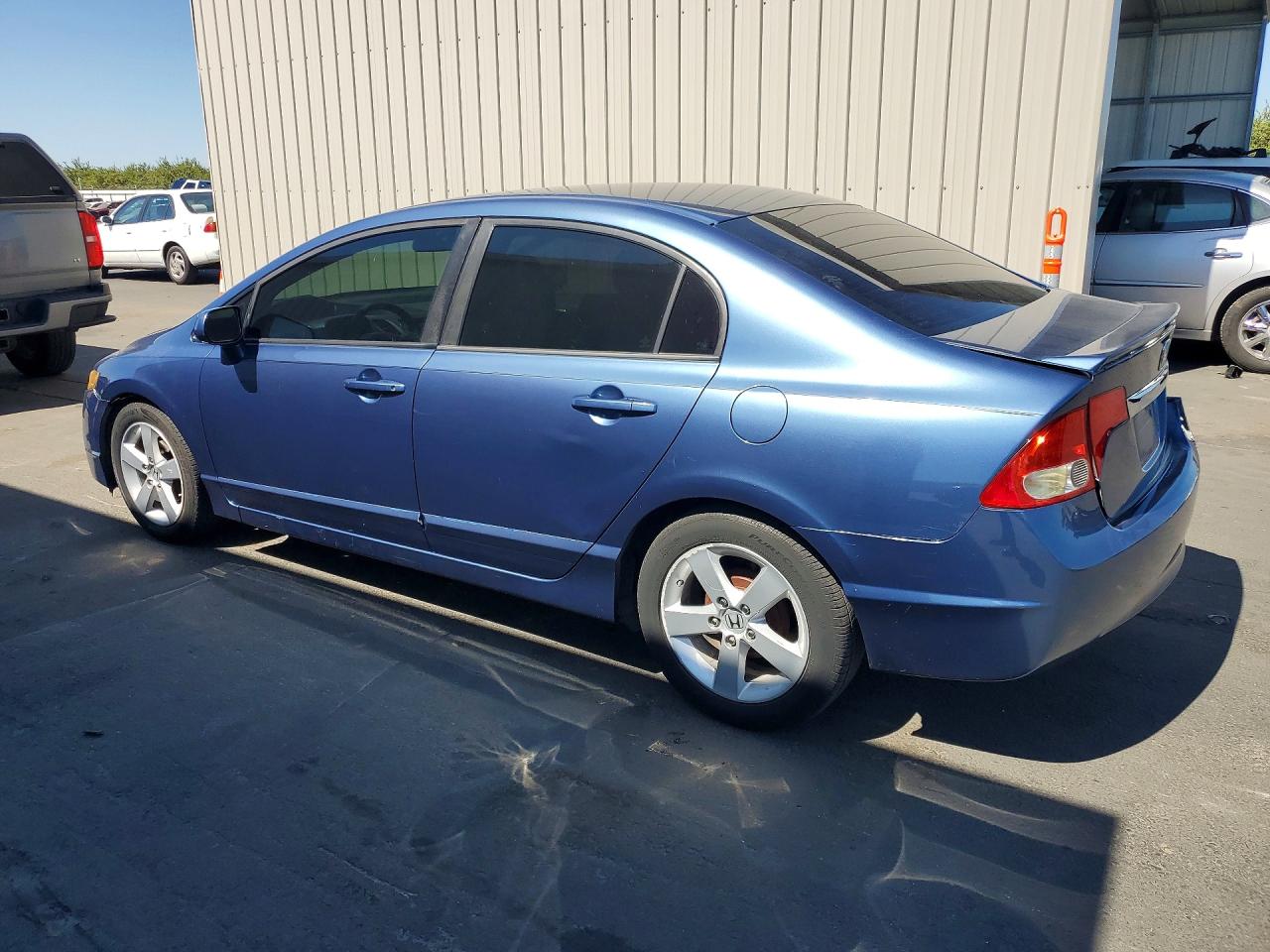 2009 Honda Civic Lx-s Blue vin: 2HGFA16669H530153