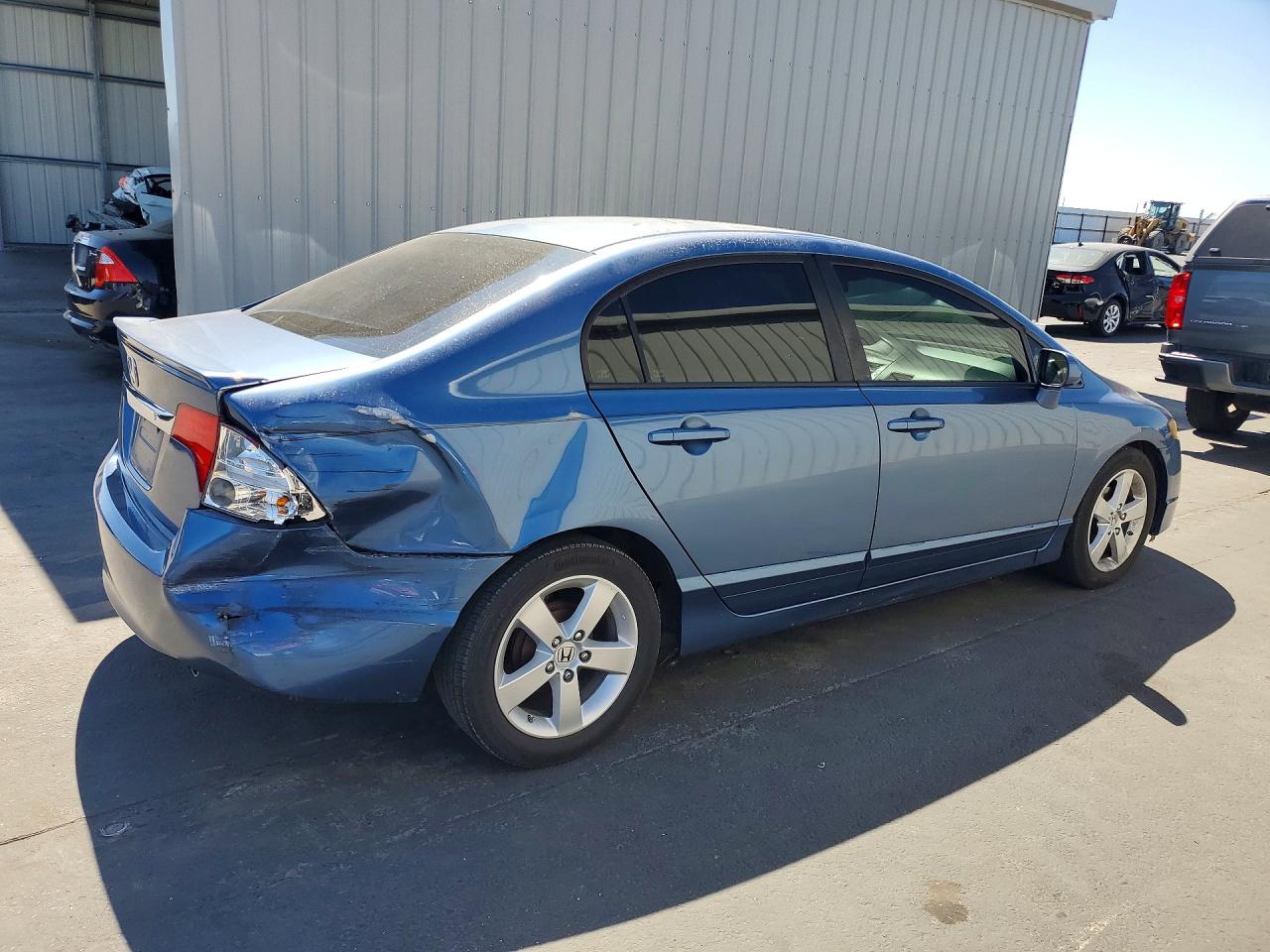 2009 Honda Civic Lx-s Blue vin: 2HGFA16669H530153