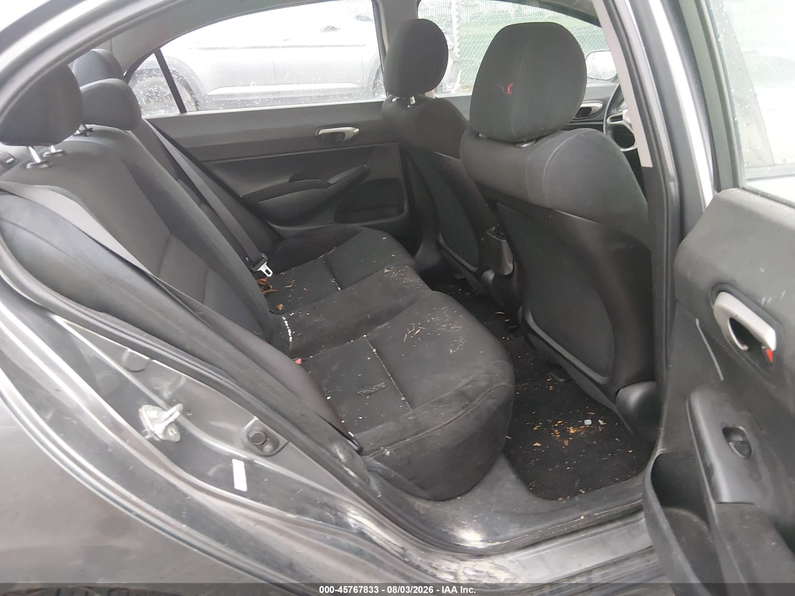 2009 Honda Civic Lx-s Gray vin: 2HGFA16679H327451