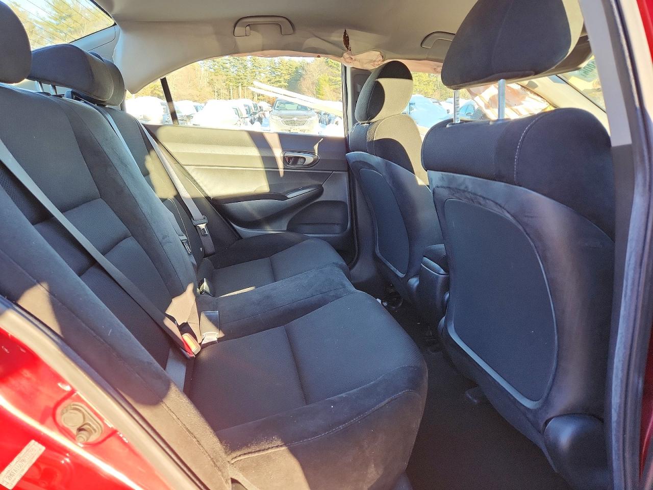 2009 Honda Civic Lx-s Burgundy vin: 2HGFA16679H331290