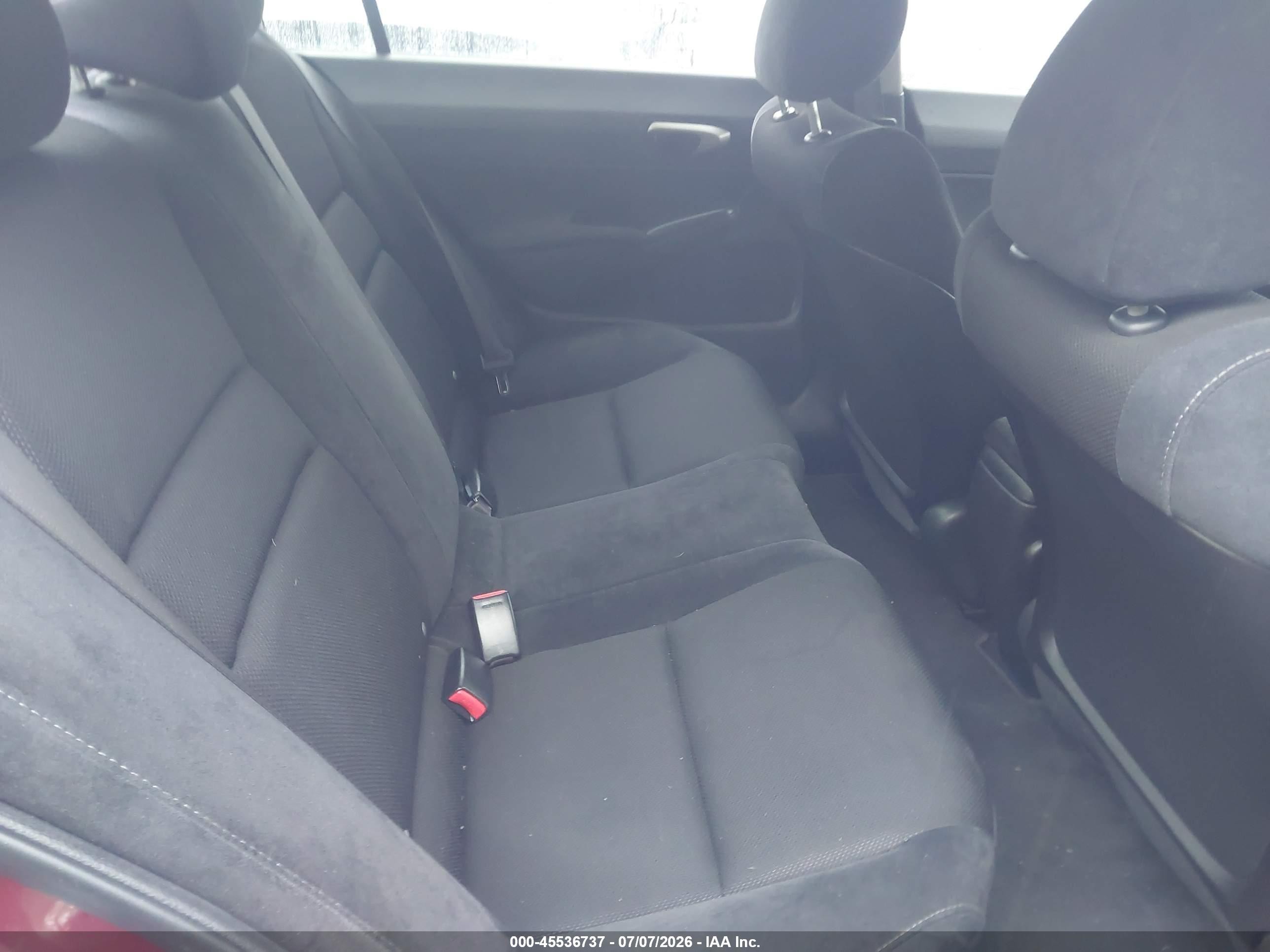 2009 Honda Civic Lx-s Burgundy vin: 2HGFA16679H355332
