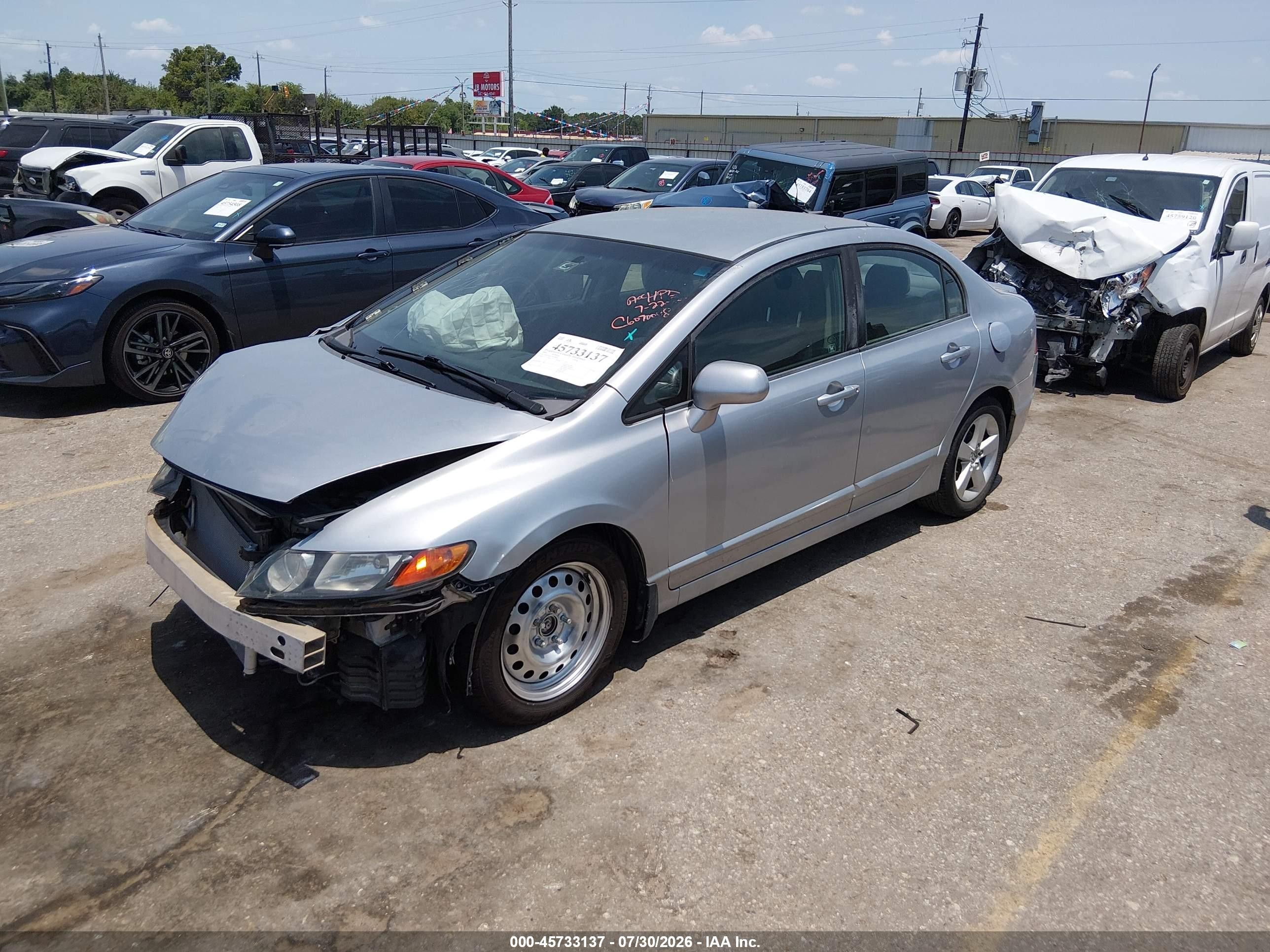 2009 Honda Civic Lx-s Silver vin: 2HGFA16679H508839
