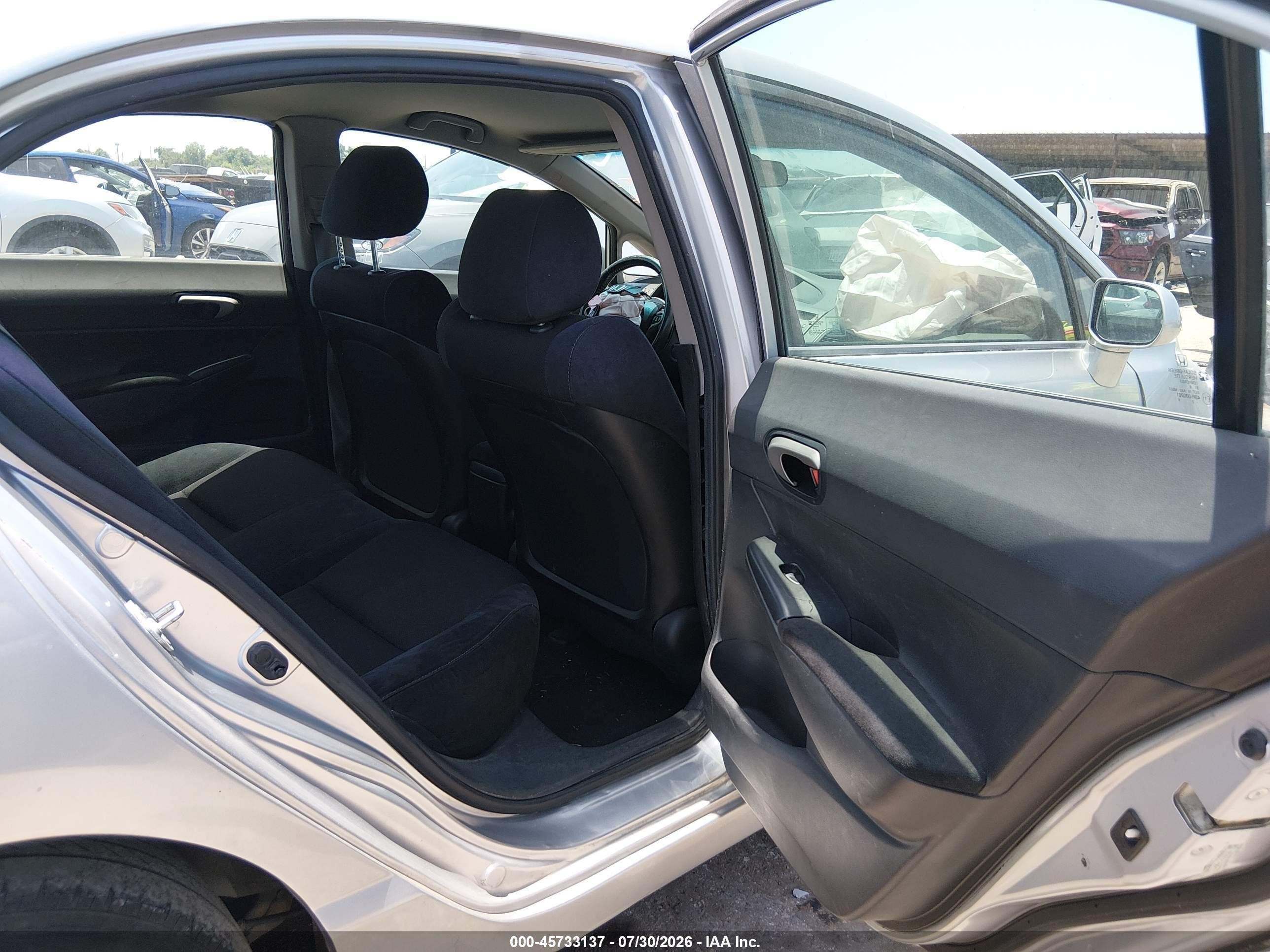 2009 Honda Civic Lx-s Silver vin: 2HGFA16679H508839