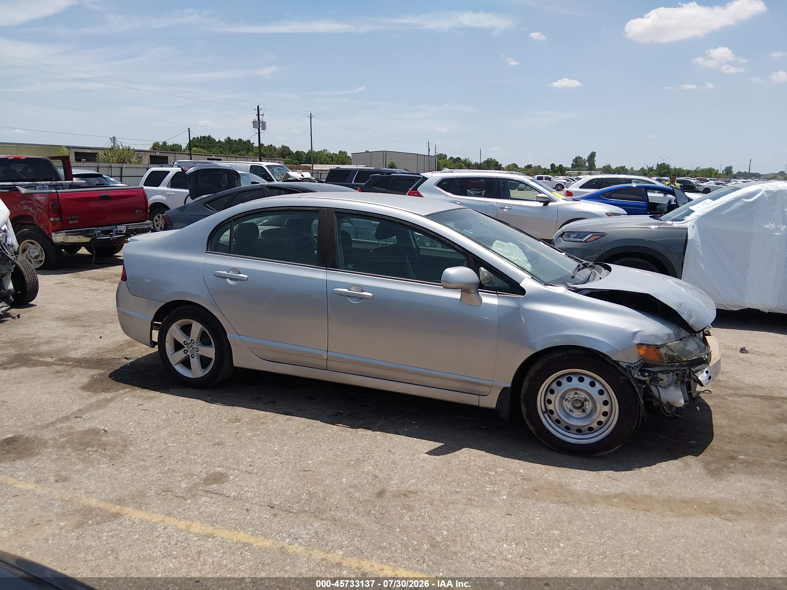2009 Honda Civic Lx-s Silver vin: 2HGFA16679H508839