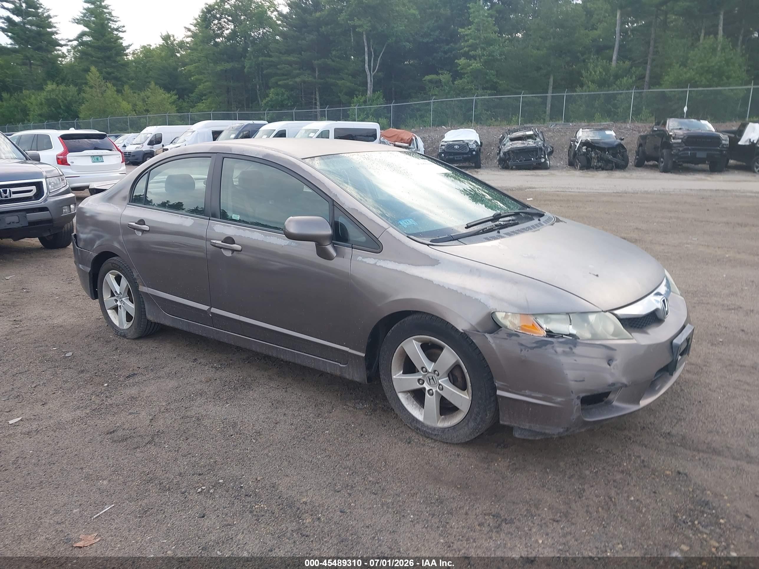 2009 Honda Civic Lx-s Gray vin: 2HGFA16679H511451