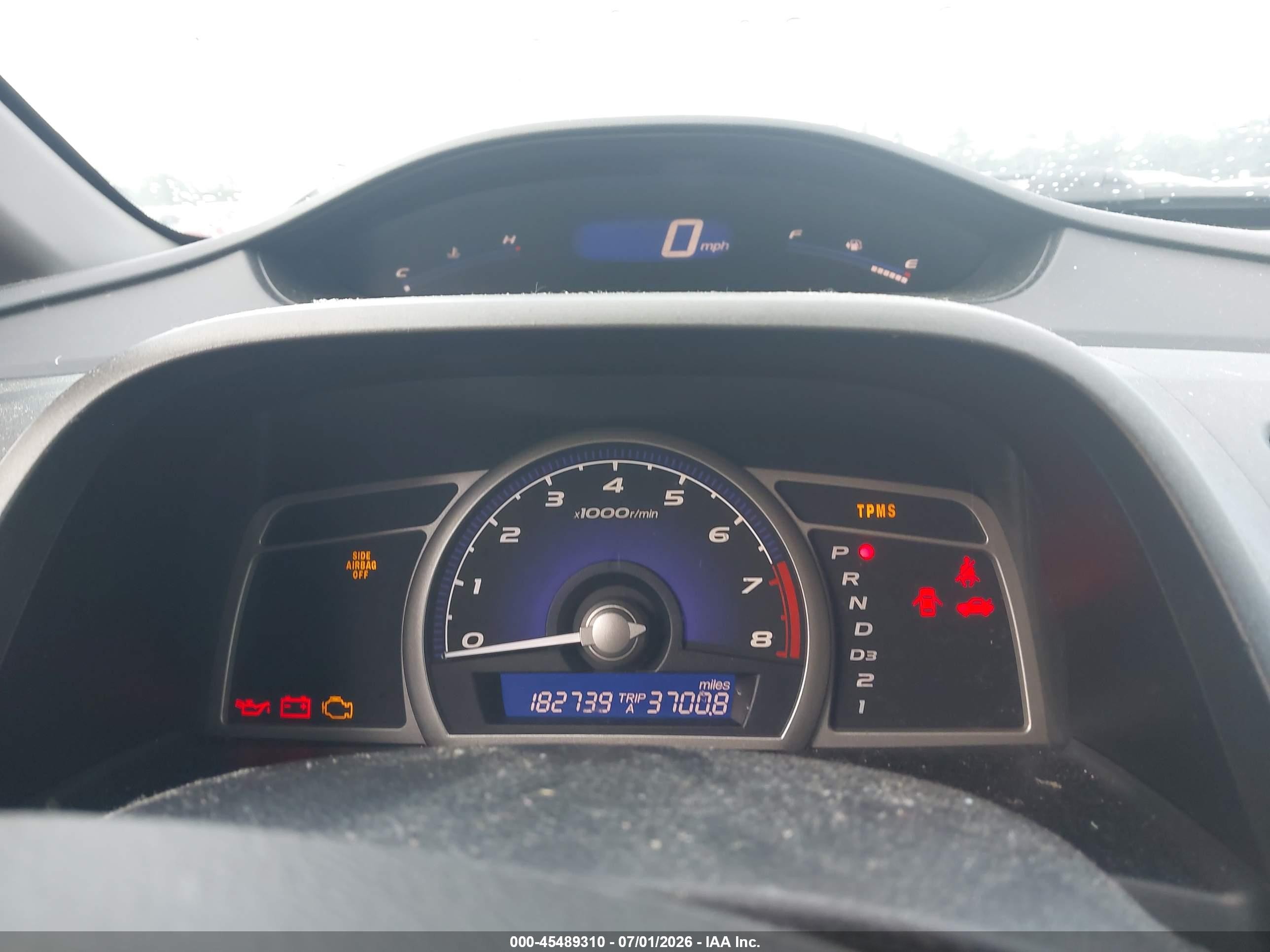 2009 Honda Civic Lx-s Gray vin: 2HGFA16679H511451
