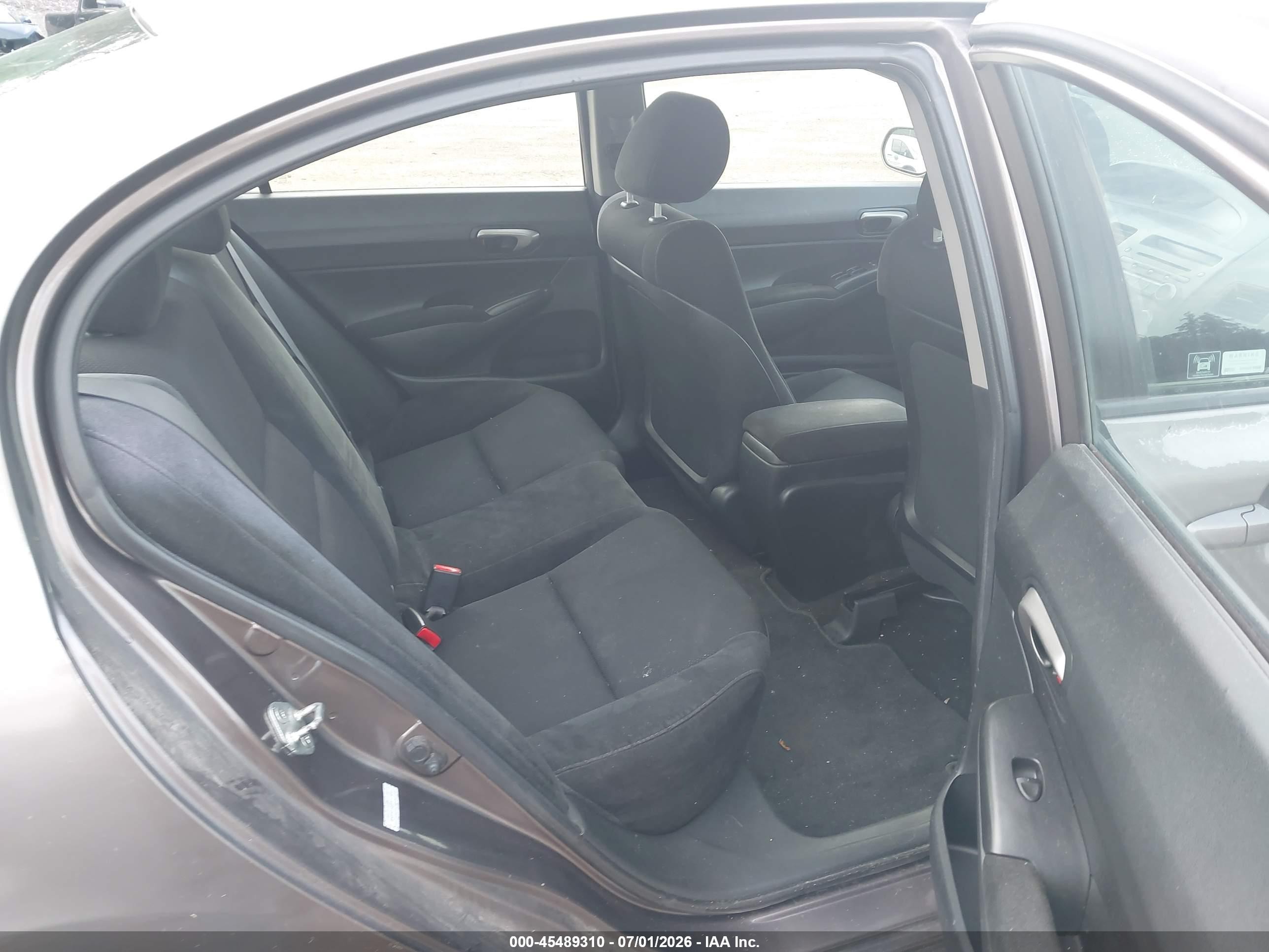2009 Honda Civic Lx-s Gray vin: 2HGFA16679H511451