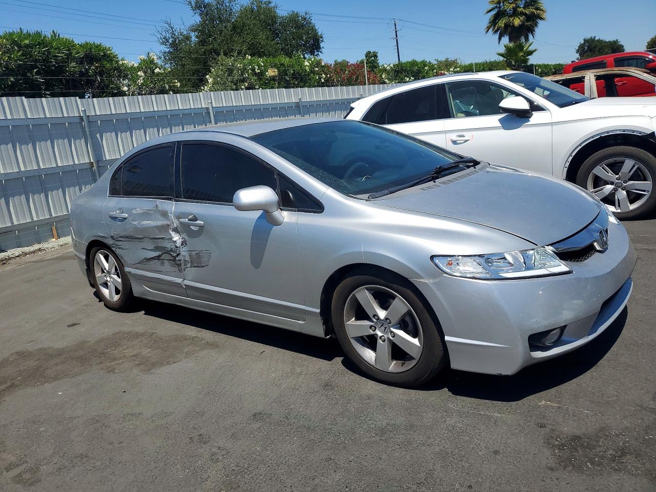 2009 Honda Civic Lx-s Серебряный vin: 2HGFA16689H308553