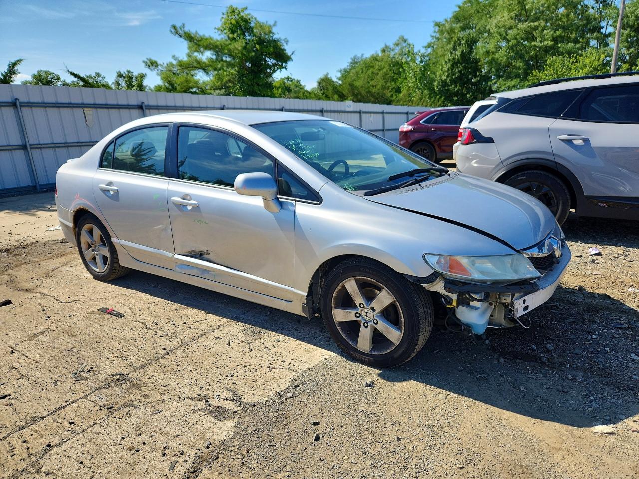 2009 Honda Civic Lx-s Silver vin: 2HGFA16689H317298